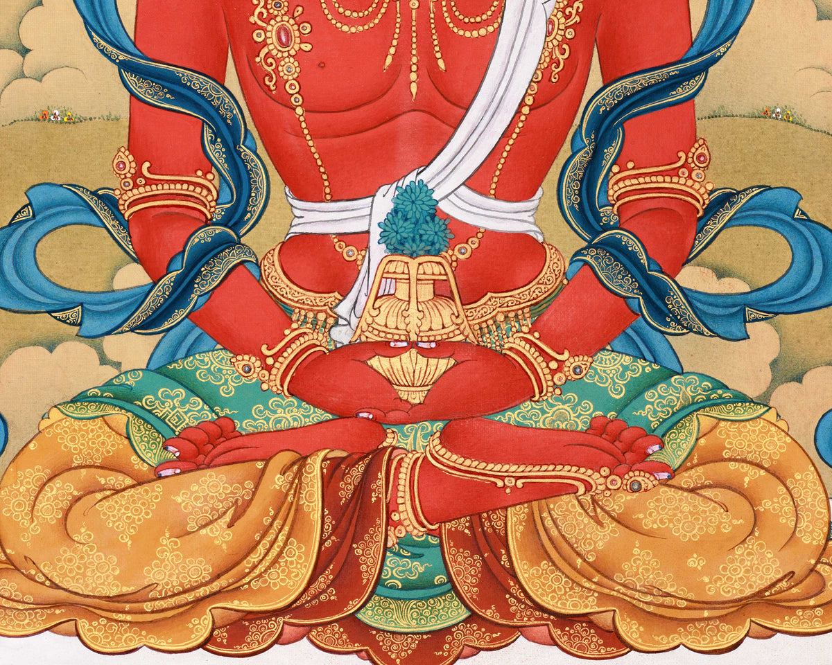 Amitayus Buddha: Radiant Blessings of Infinite Life