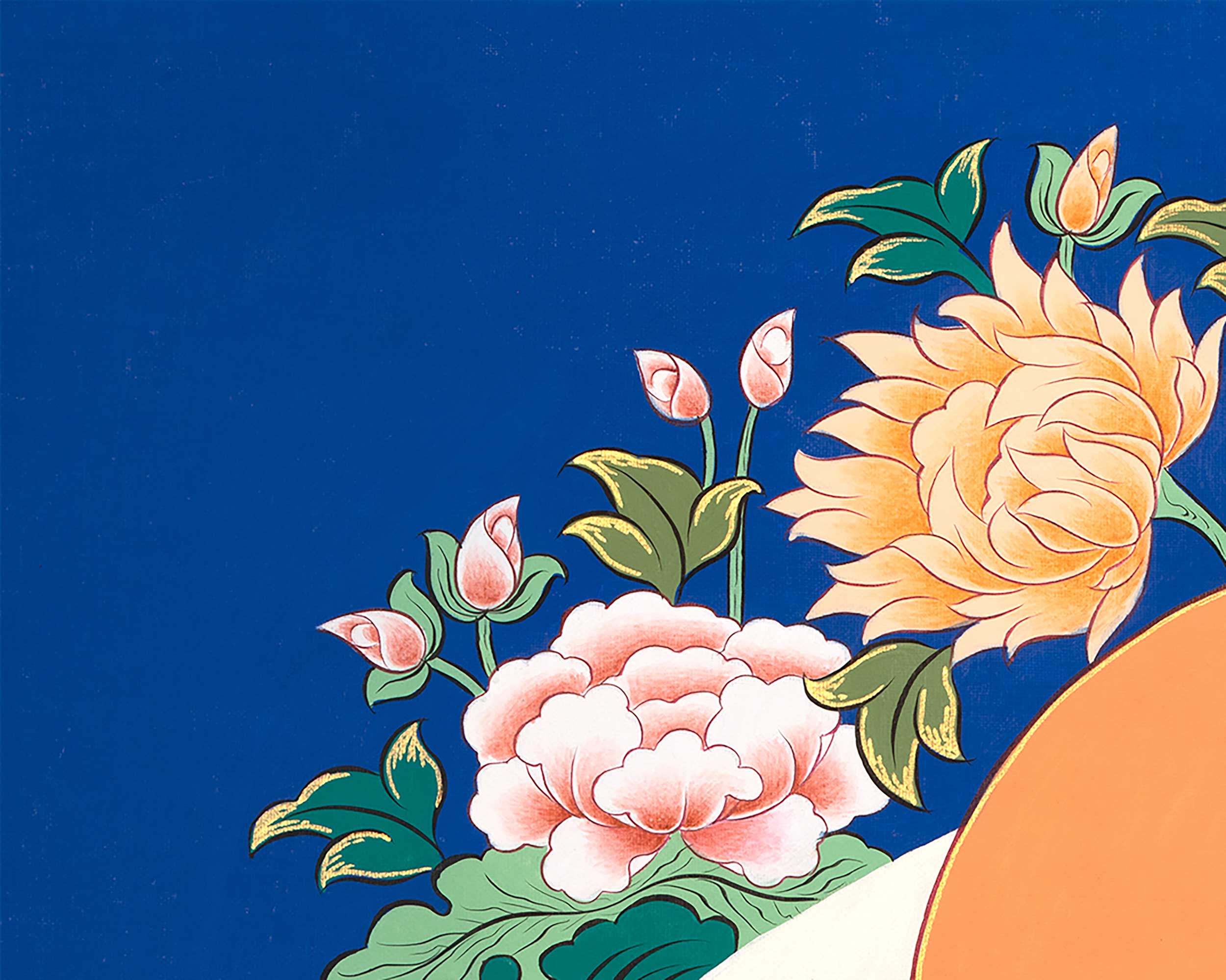 Tsongkhapa Thangka Painting | The Buddhist Master