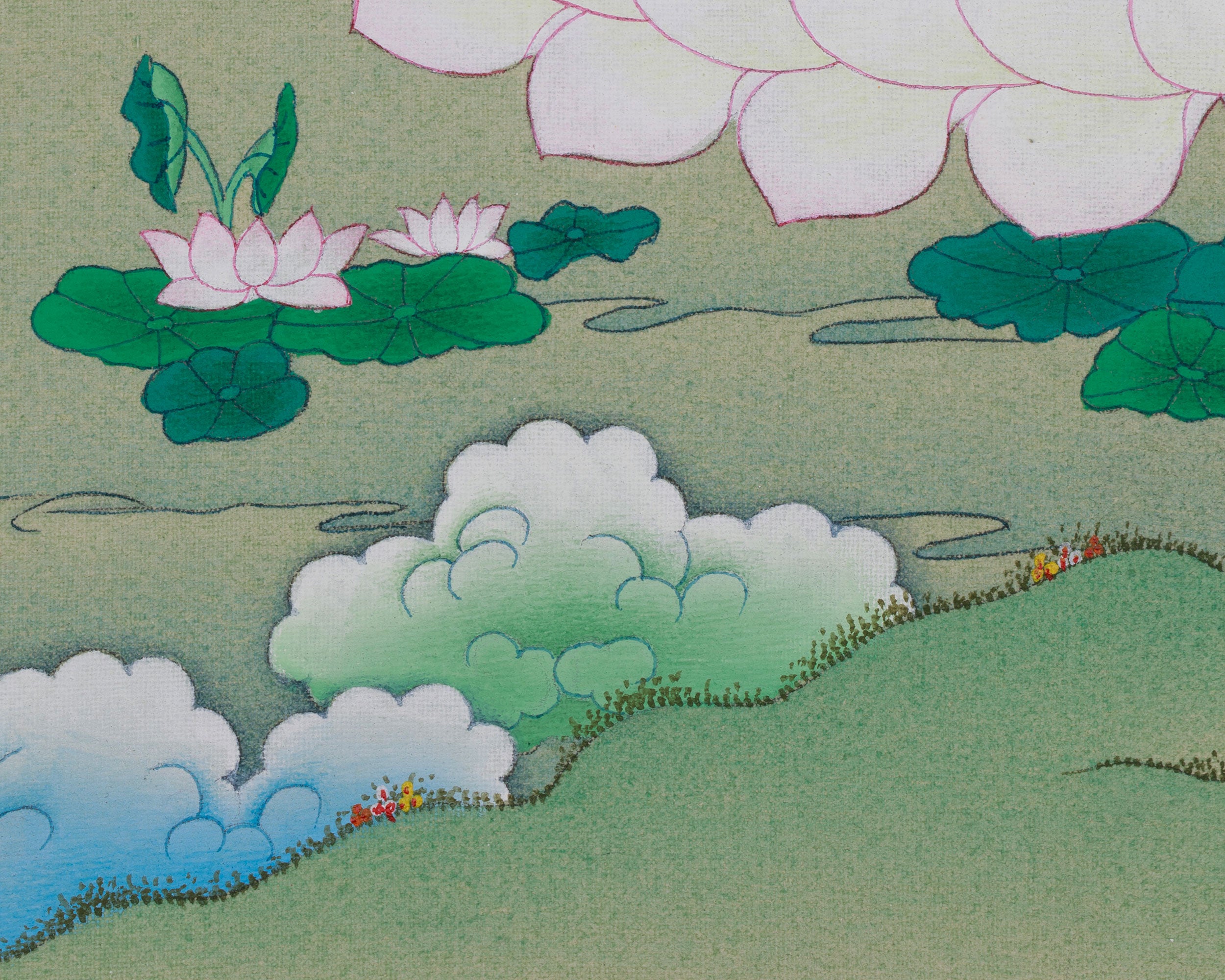 Peaceful Thangka of Chenrezig | Infinite Compassion Deity