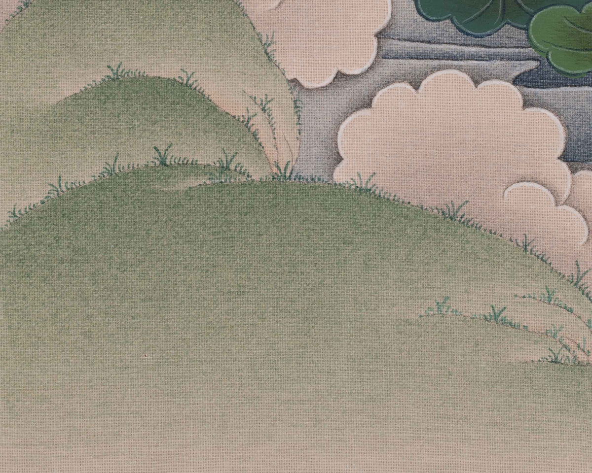 Sacred Tibetan Chenrezig Thangka | Avalokiteshvara Artwork
