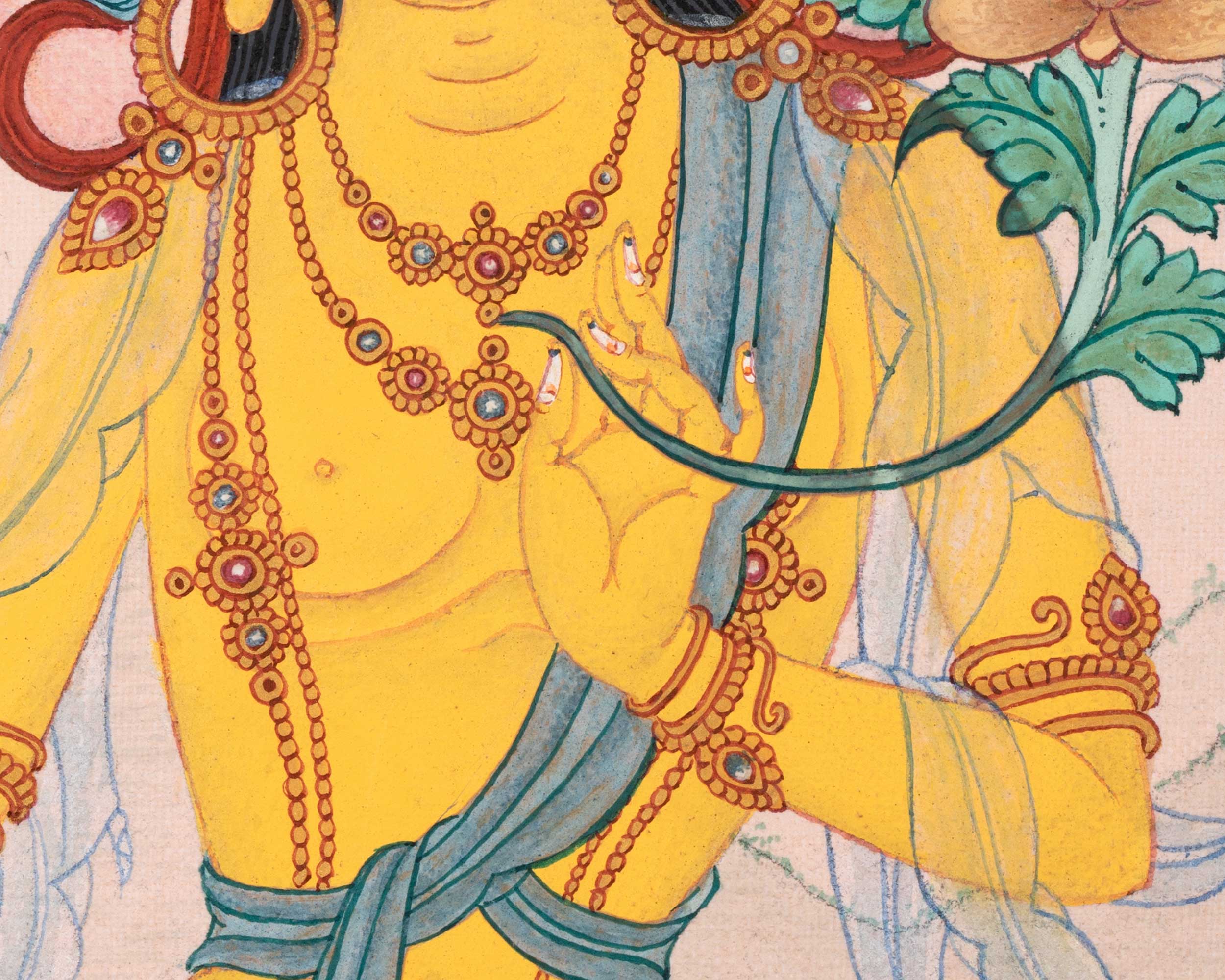 Humsvara Nadini Tara | 21 Tara of Surya Gupta Thangka