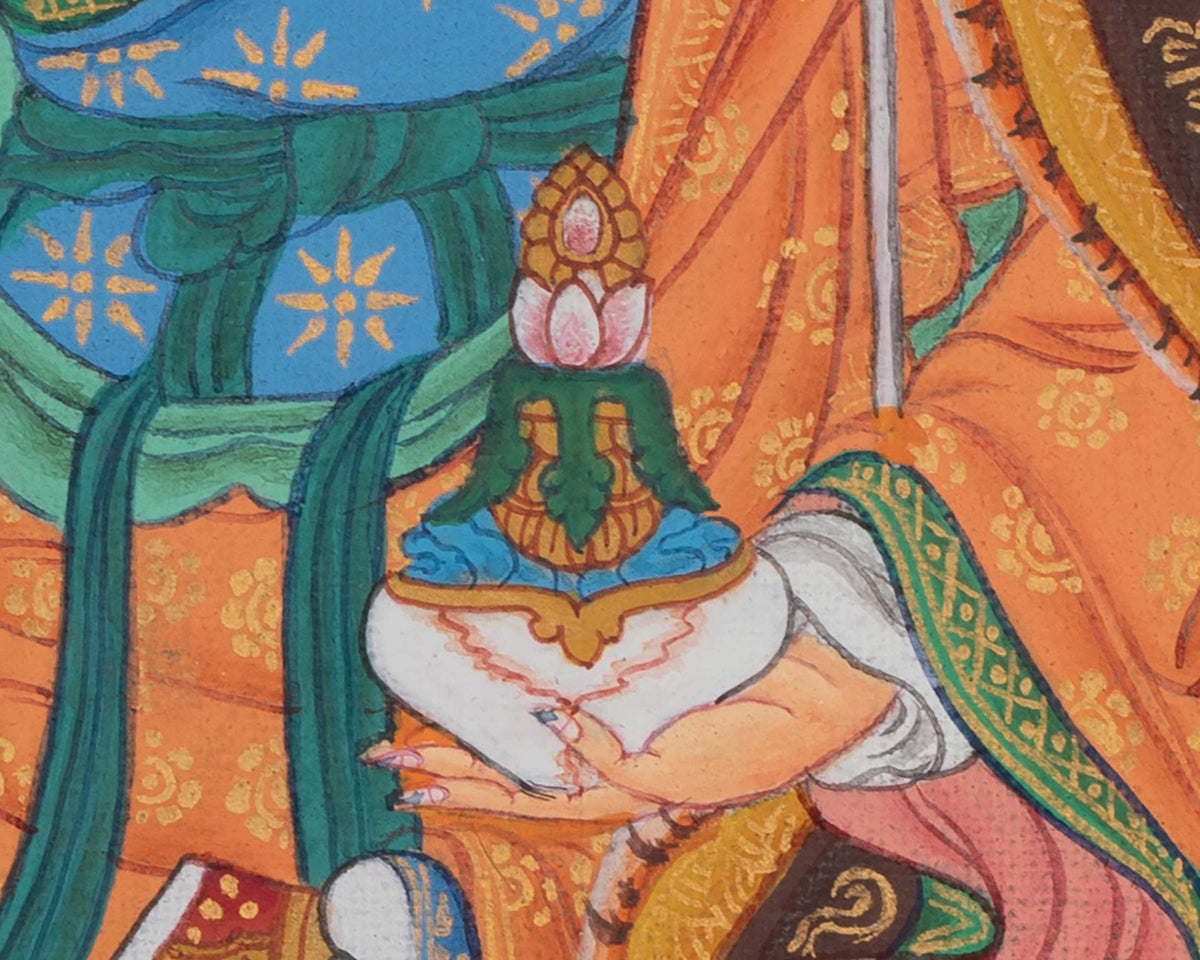Guru Rinpoche Buddhist Wall Art | The Second Buddha | Lotus-Born Master