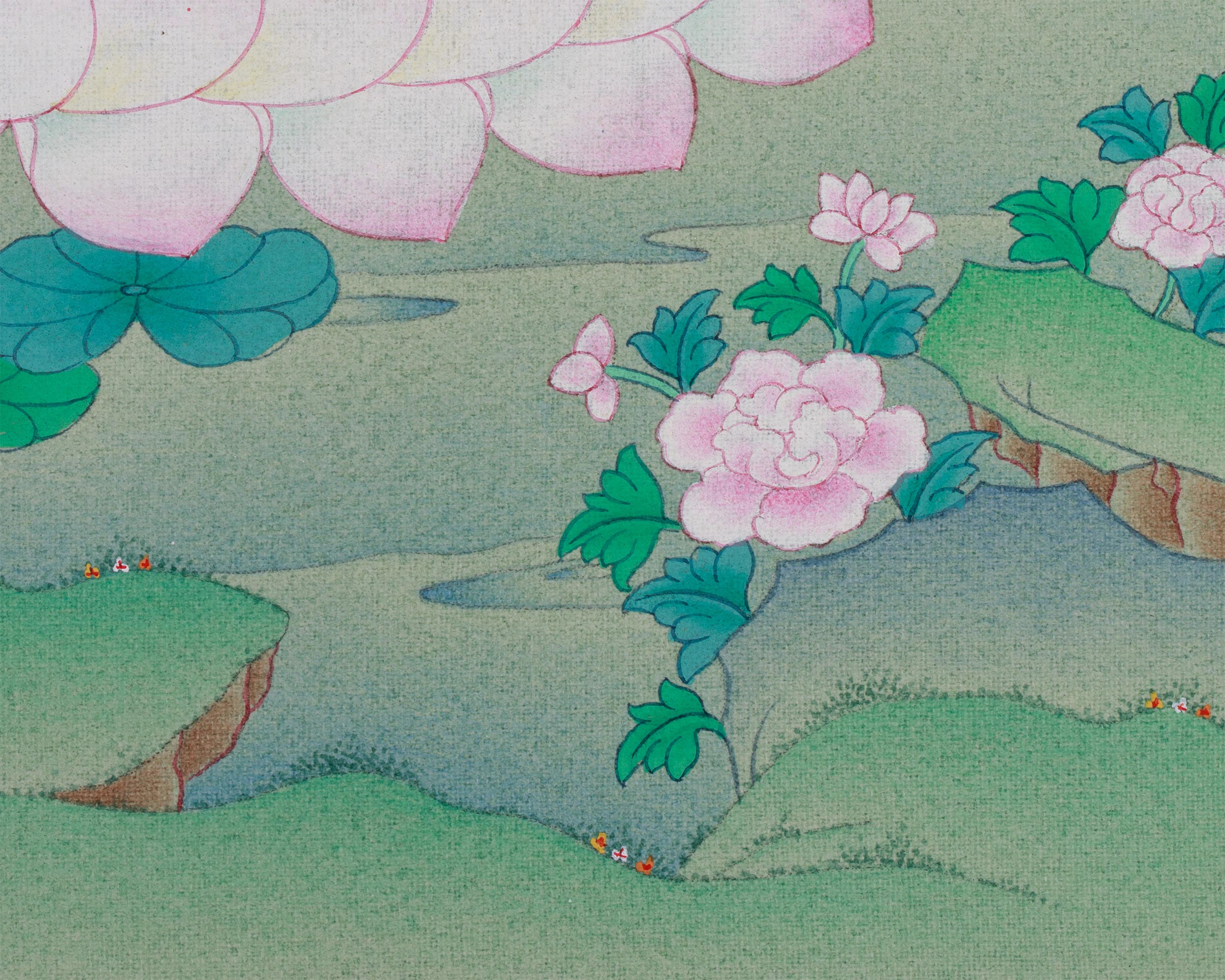 Compassionate Bodhisattva, Chenrezig Thangka
