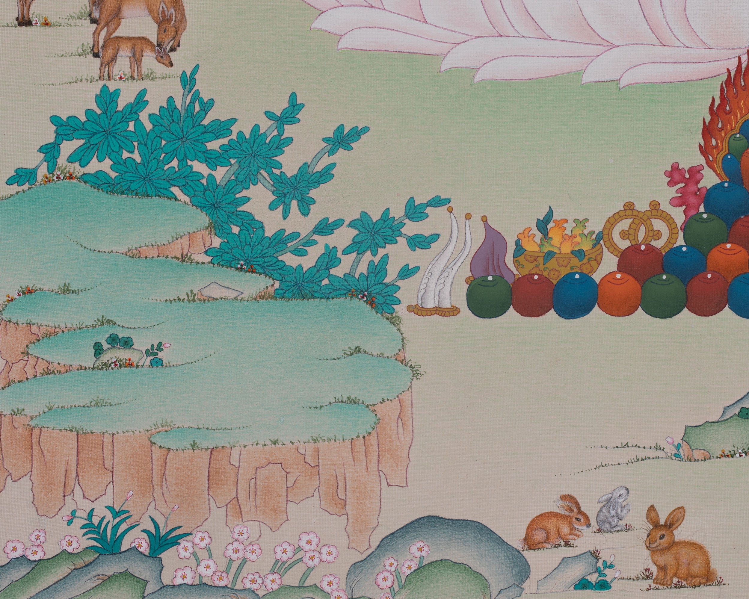 Himalayan Chenrezig Artwork | Infinite Compassion and Wisdom | Buddhist Art
