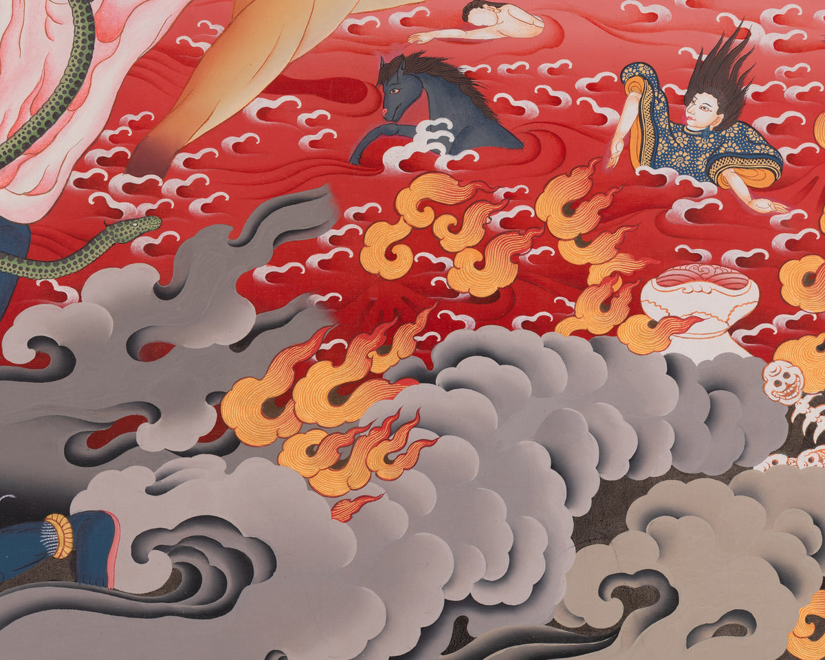 Palden Lhamo Sacred Artwork | The Principal Female Dharmapala