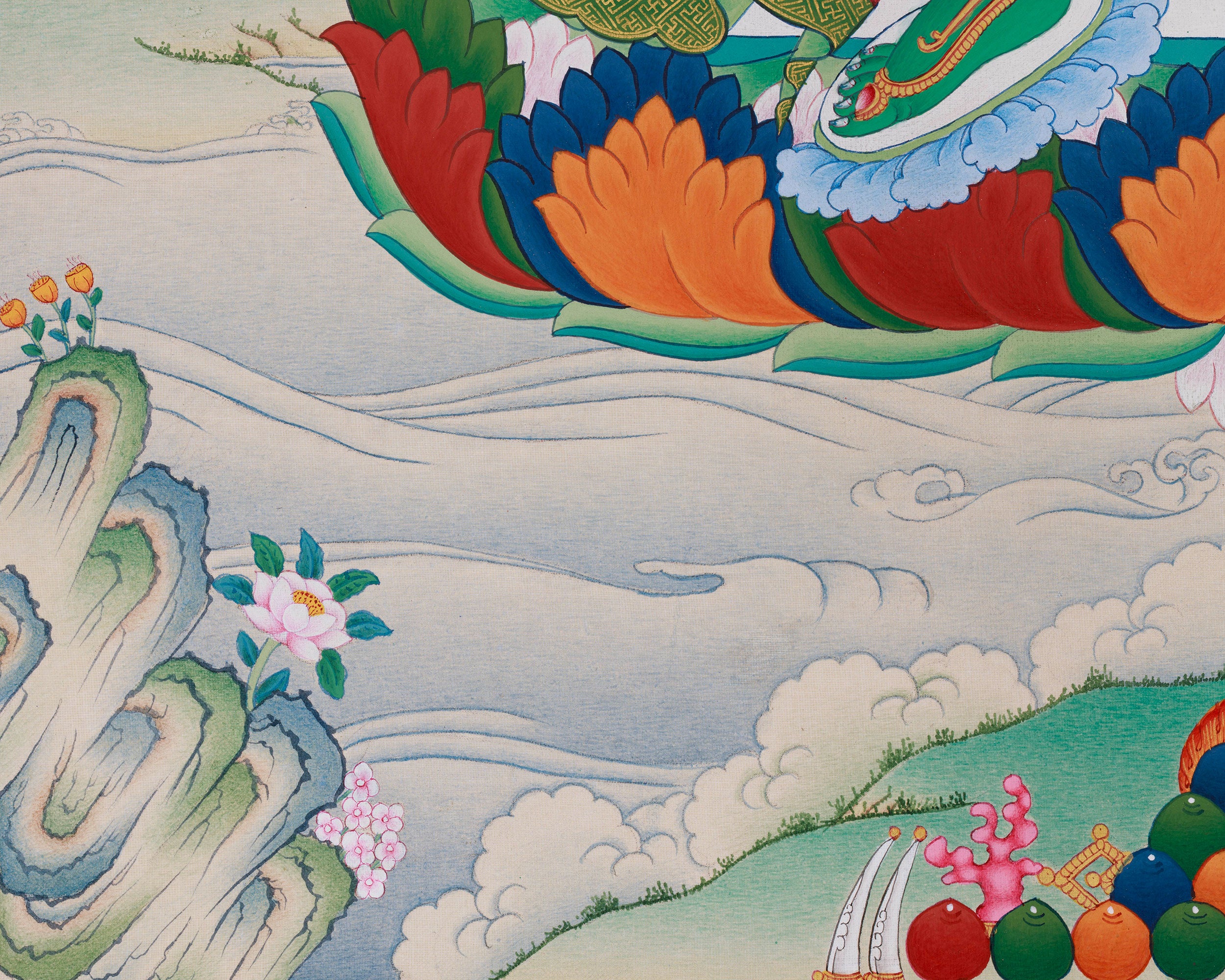 Traditional Green Tara, the Swift Savior | A Blessing of Protection and Serenity
