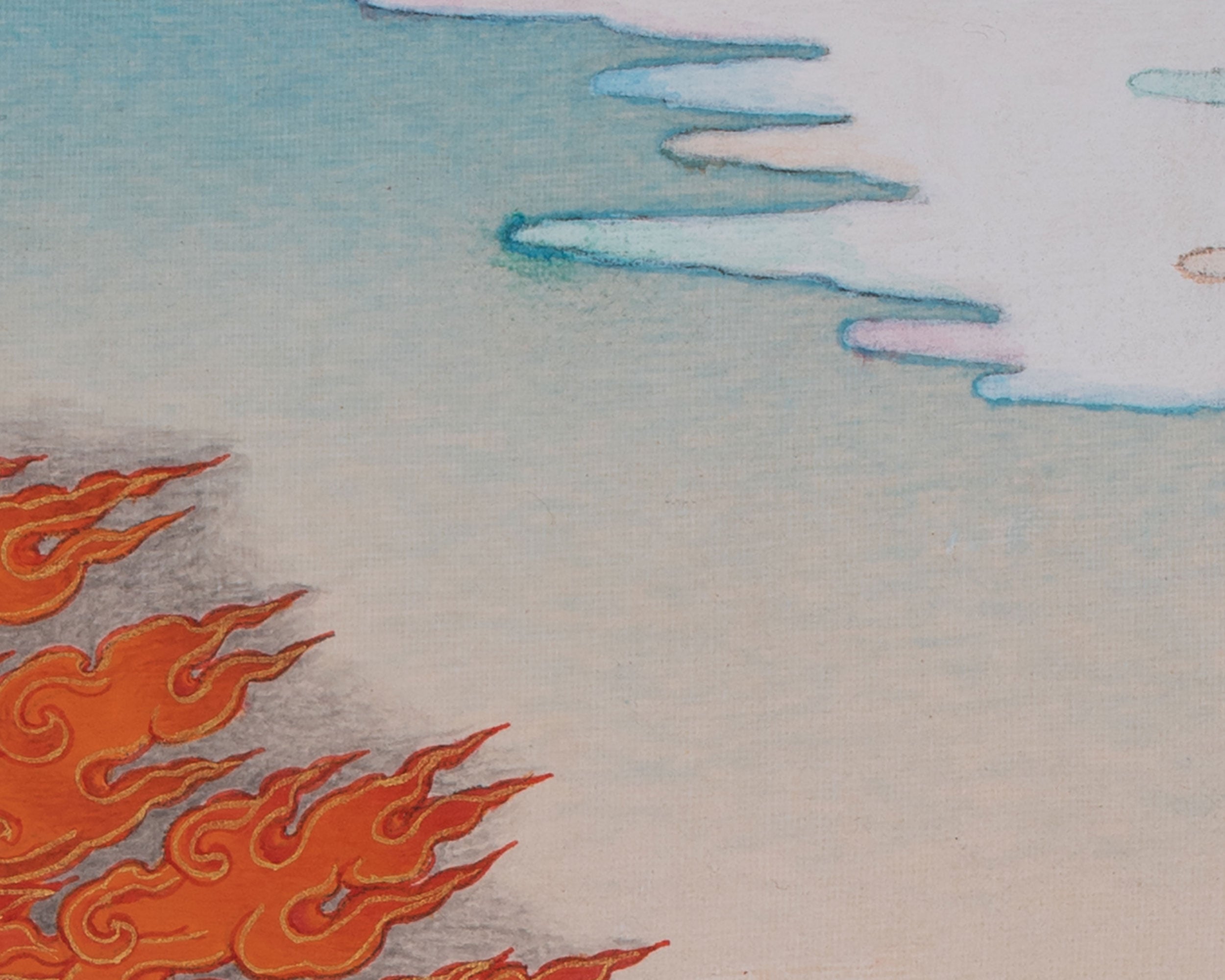 Dorje Drollo Tibetan Art | Sacred Protector of Vajrayana Buddhism | Spiritual Gift
