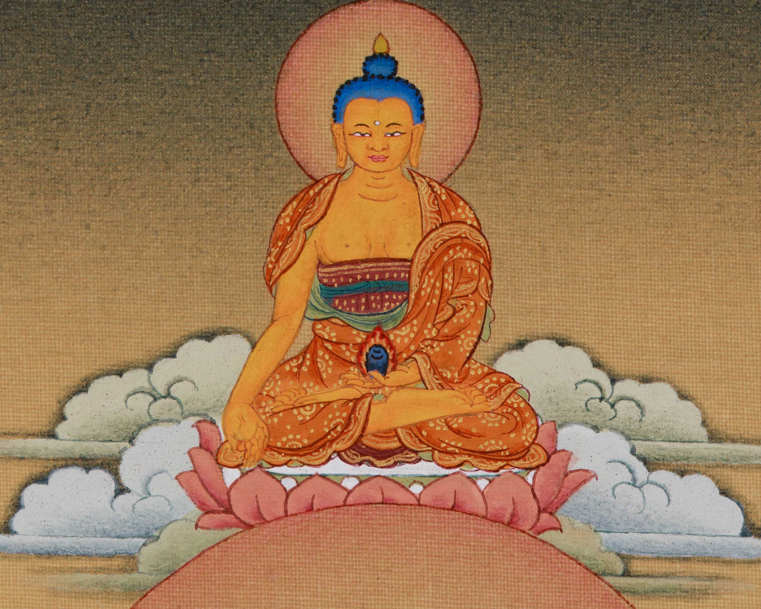 Bodhisattva Deity Kshitigarbha | Guardian of the Afterlife and Protector of Sentient Beings