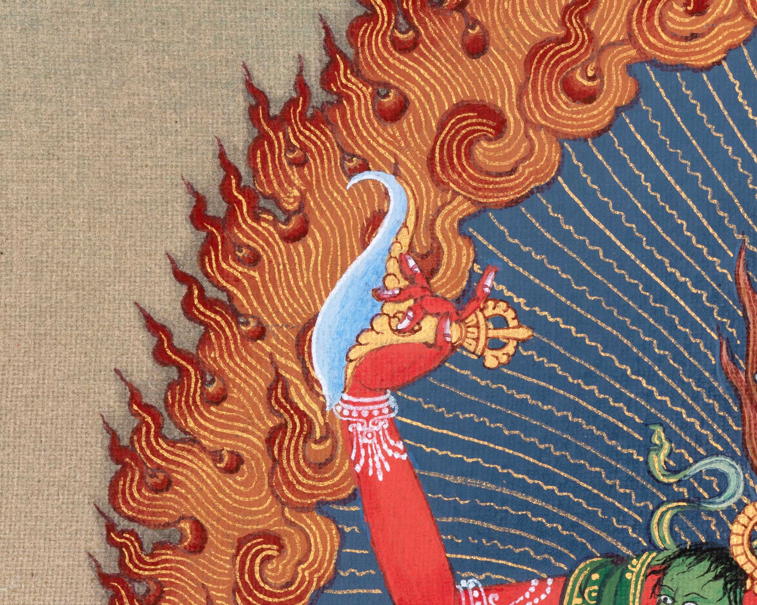 Discover the Mystical Vajravarahi Thangka - A Symbol of Liberation | Traditional Buddhist Artwork