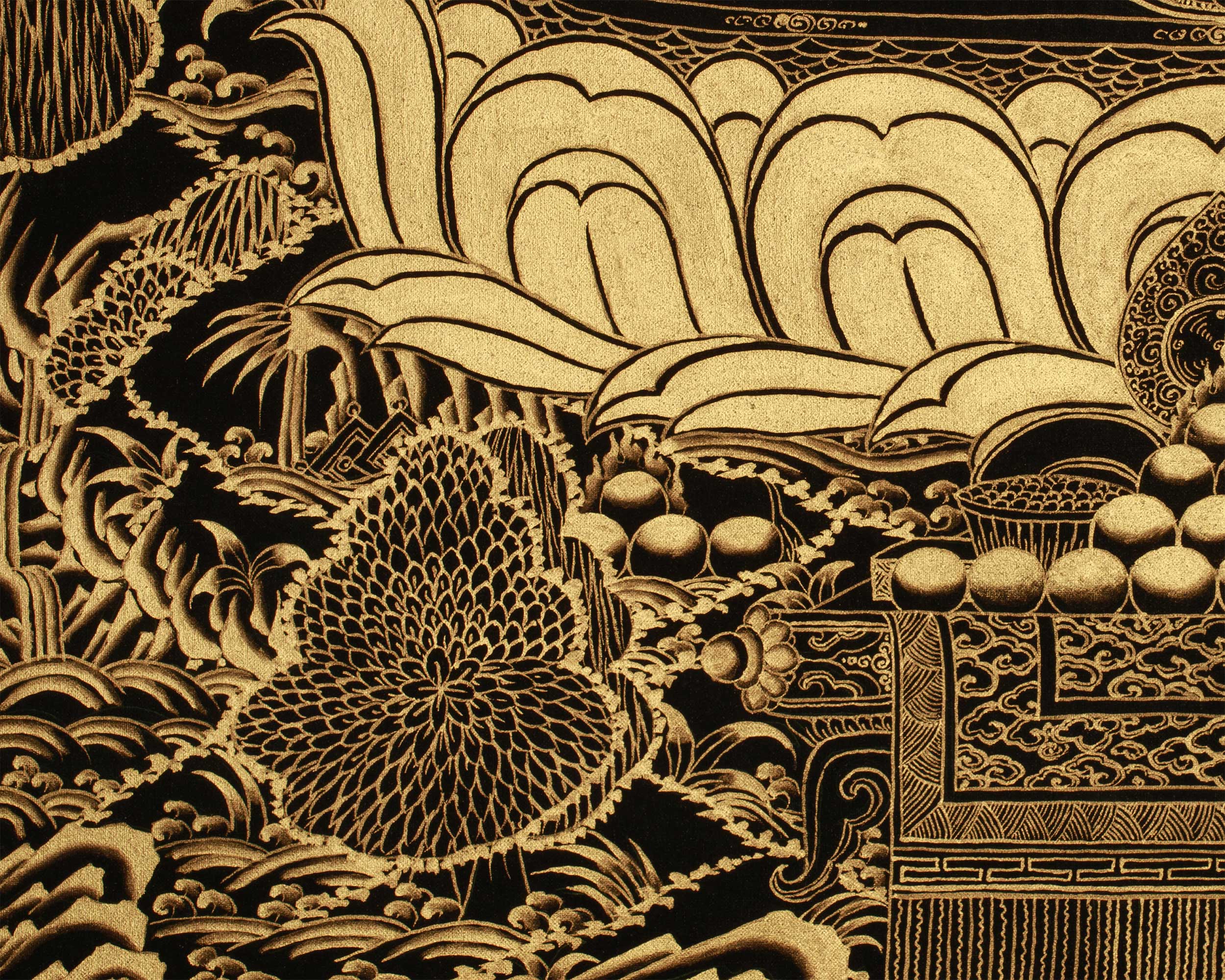 Tibetan Thangka of Long Life Buddha Amitayus | Deity of Immortality and Vitality