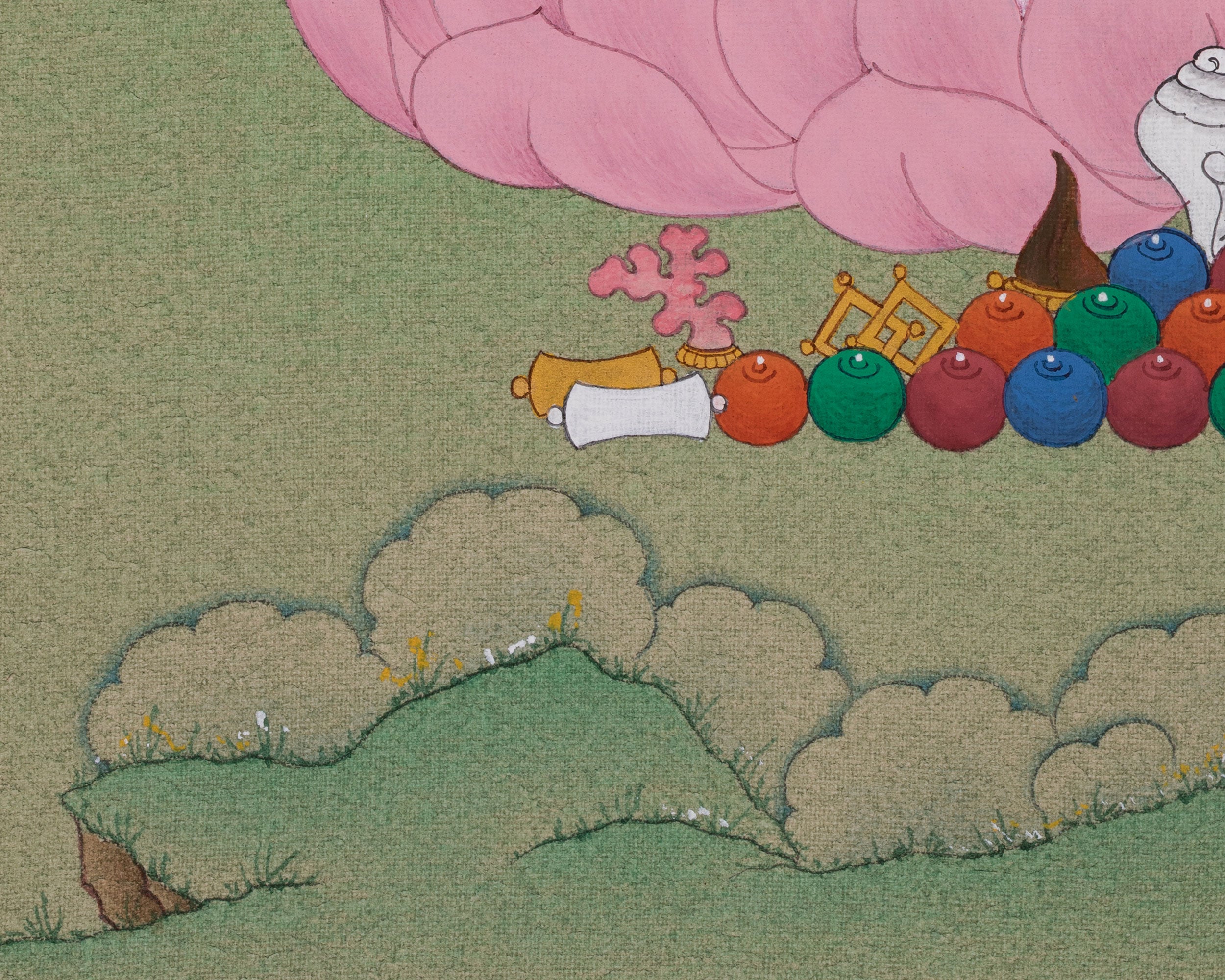 Sacred Shakyamuni Buddha Thangka | Peace and Enlightenment