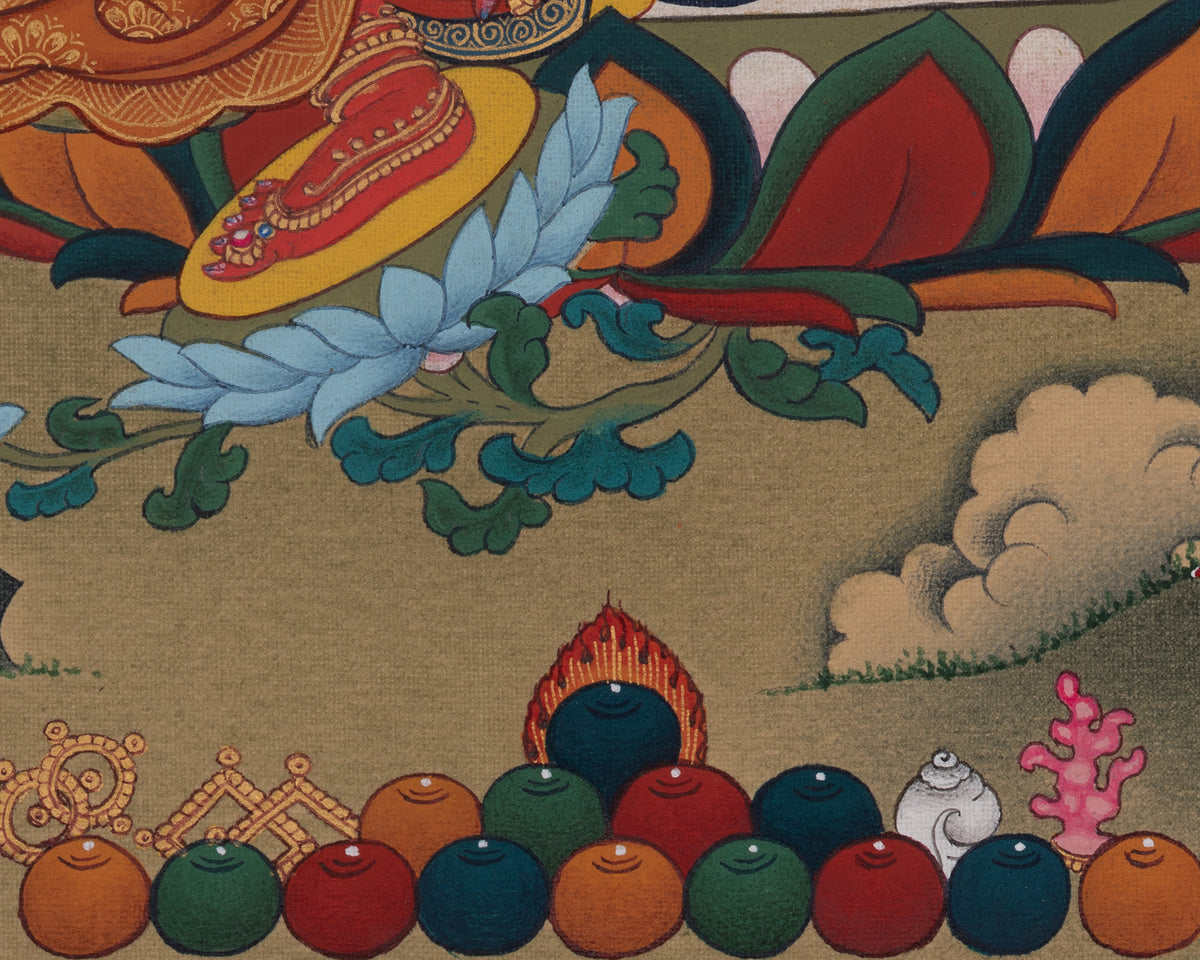 Drolma Marpo Thangka | A Powerful Female Deity | Red Tara