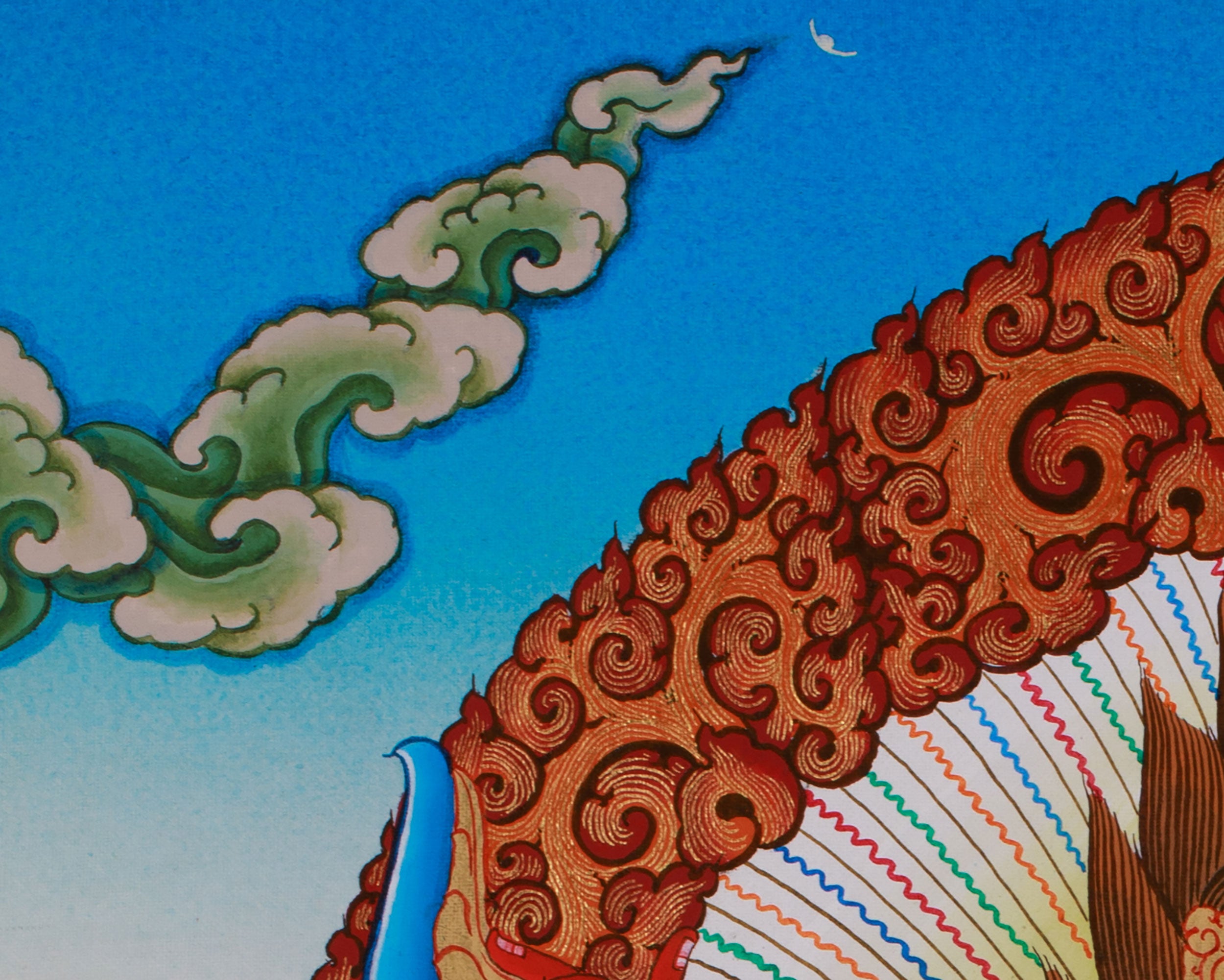 Hand Painted Vajravarahi Thangka | Dorje Phagmo Sacred Painting