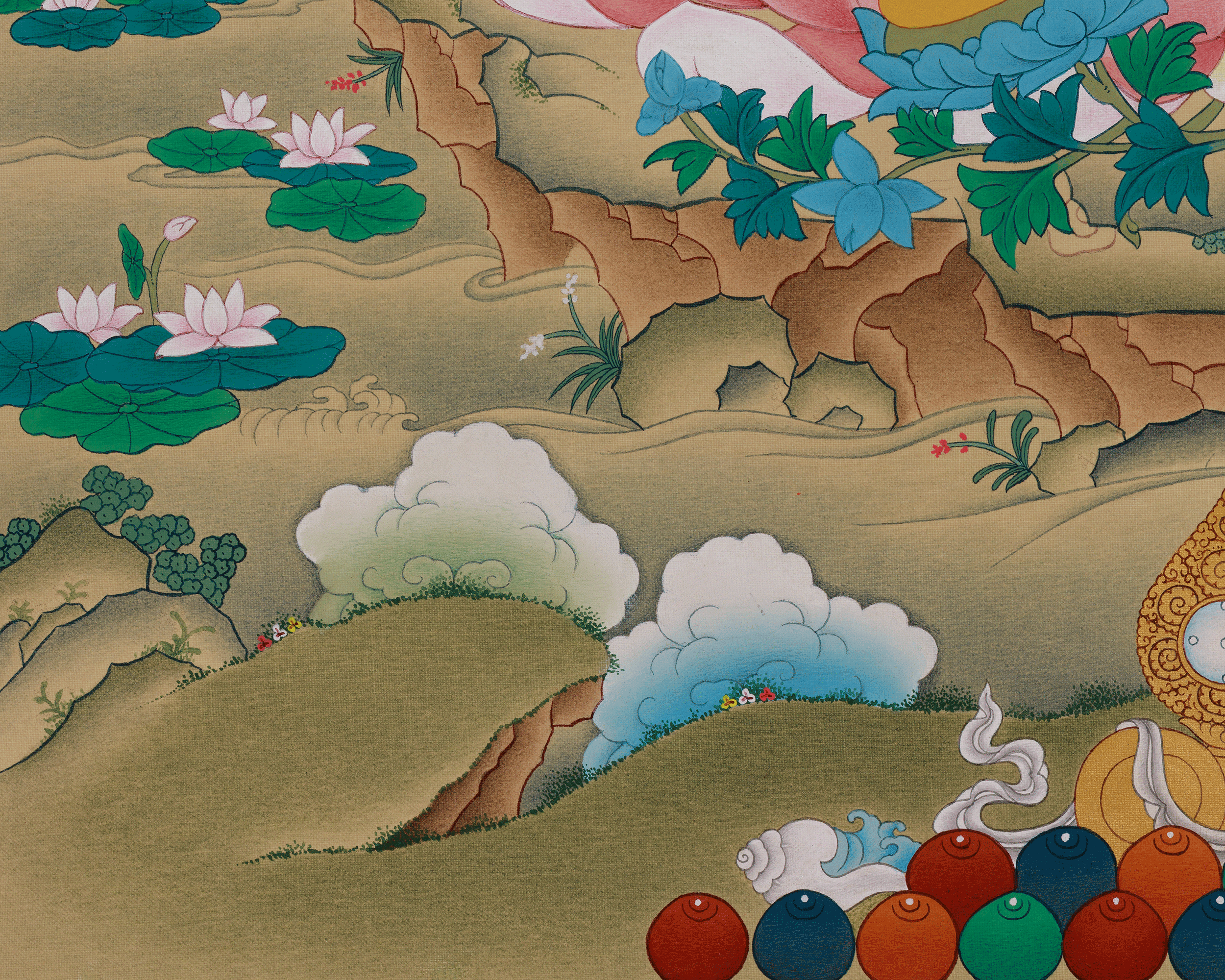 Green Tara Meditation Art | Compassion and Protection Deity