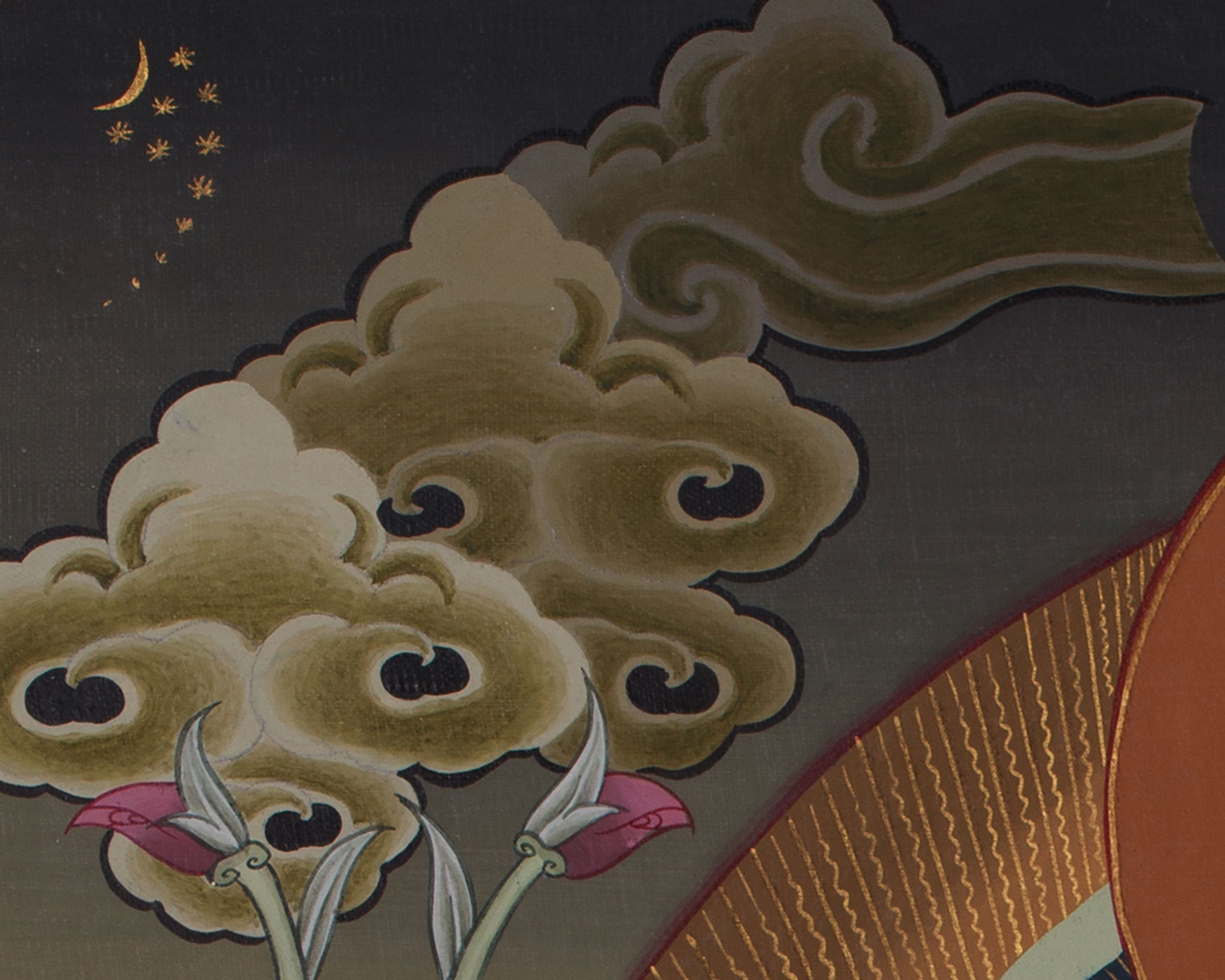 Vajrasattva Yab Yum Thangka with Consort | Sacred Purification Deity