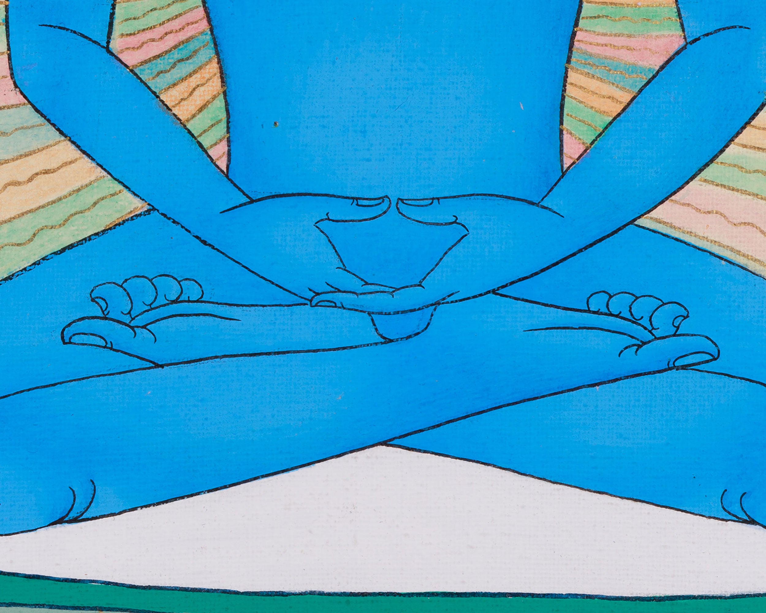 Samantabhadra Thangka | Primordial Wisdom in Sacred Art