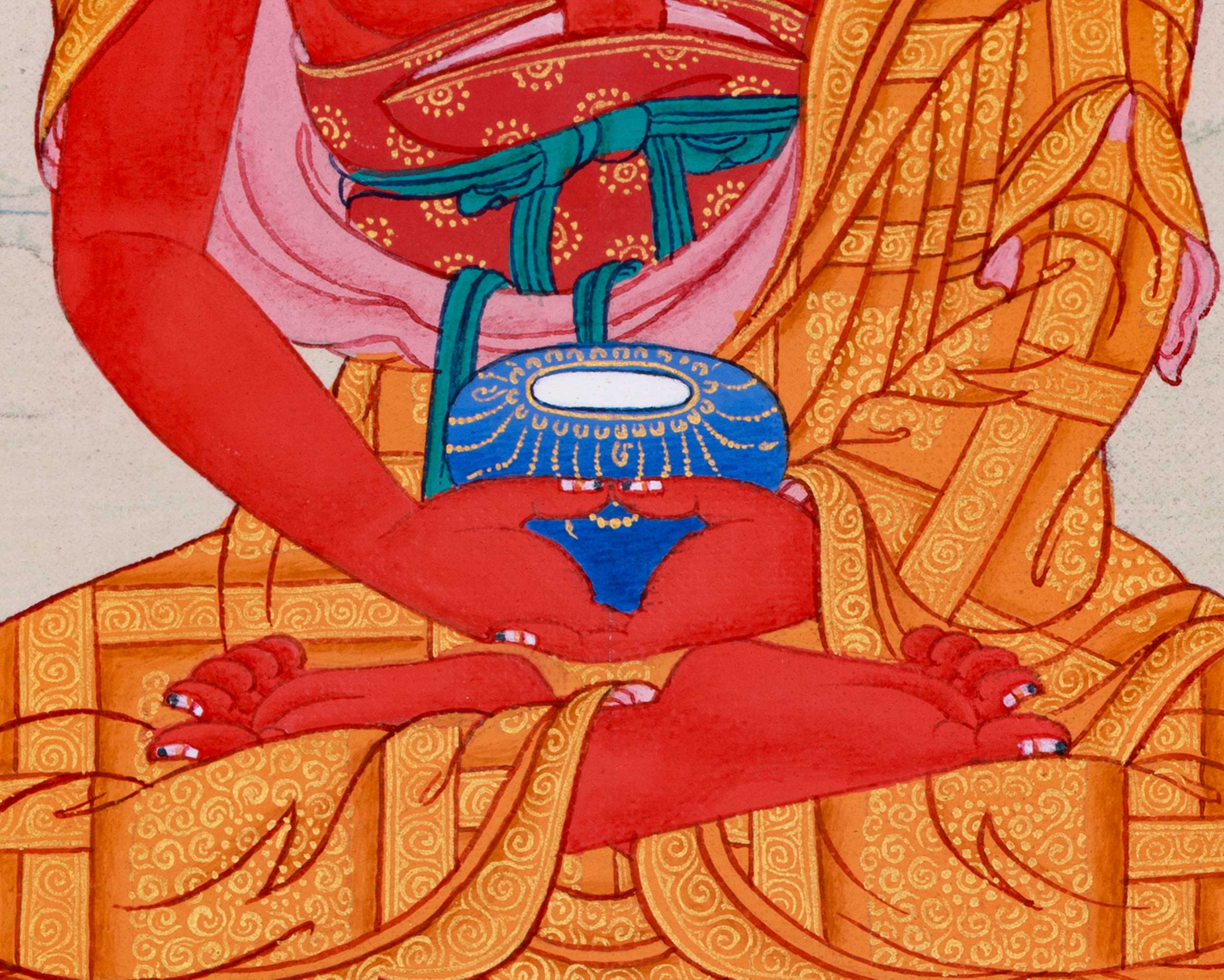 Pureland Buddha Amitabha Thangka