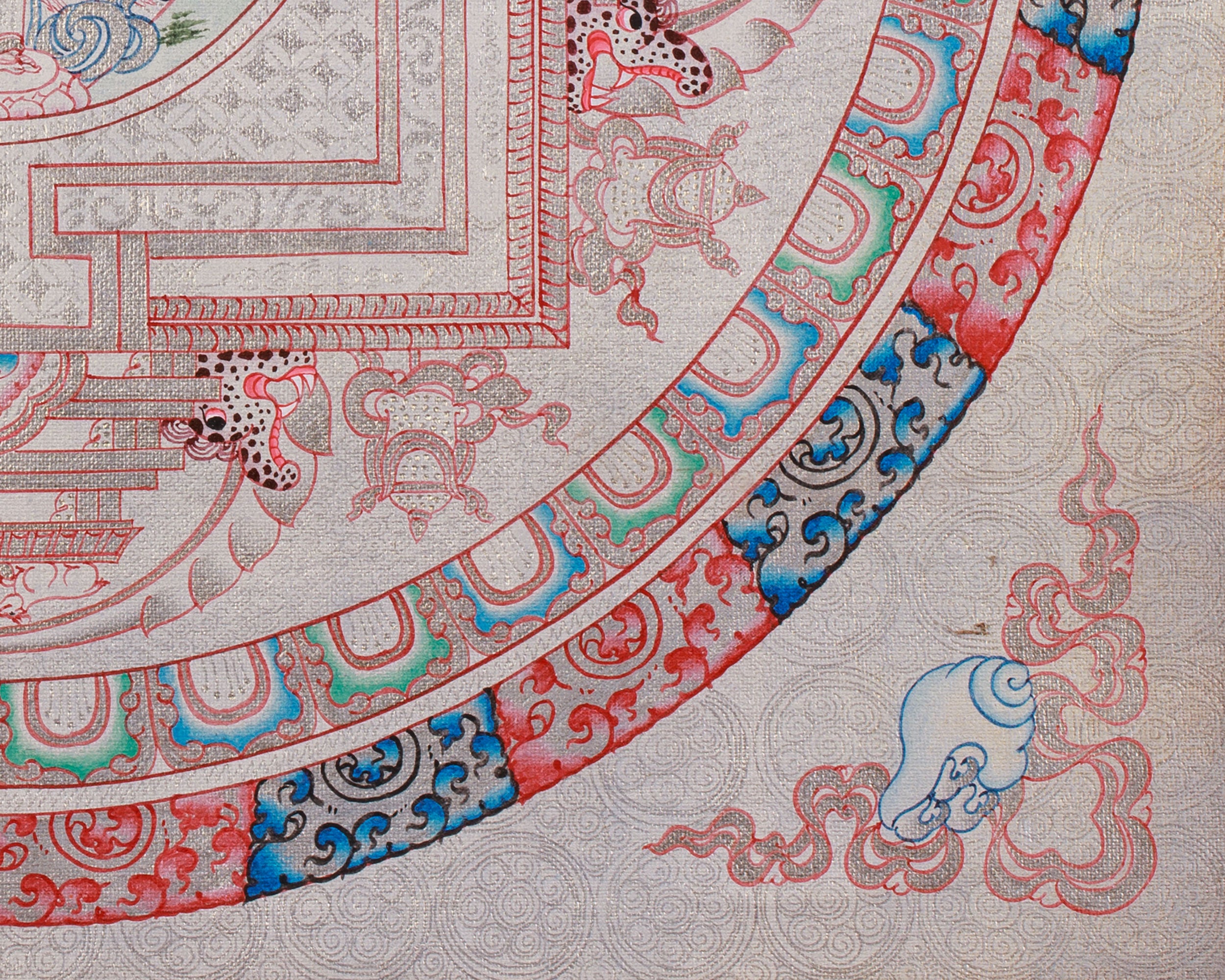 Traditional 1000 Armed Chenrezig Mandala | Avalokiteshvara Art