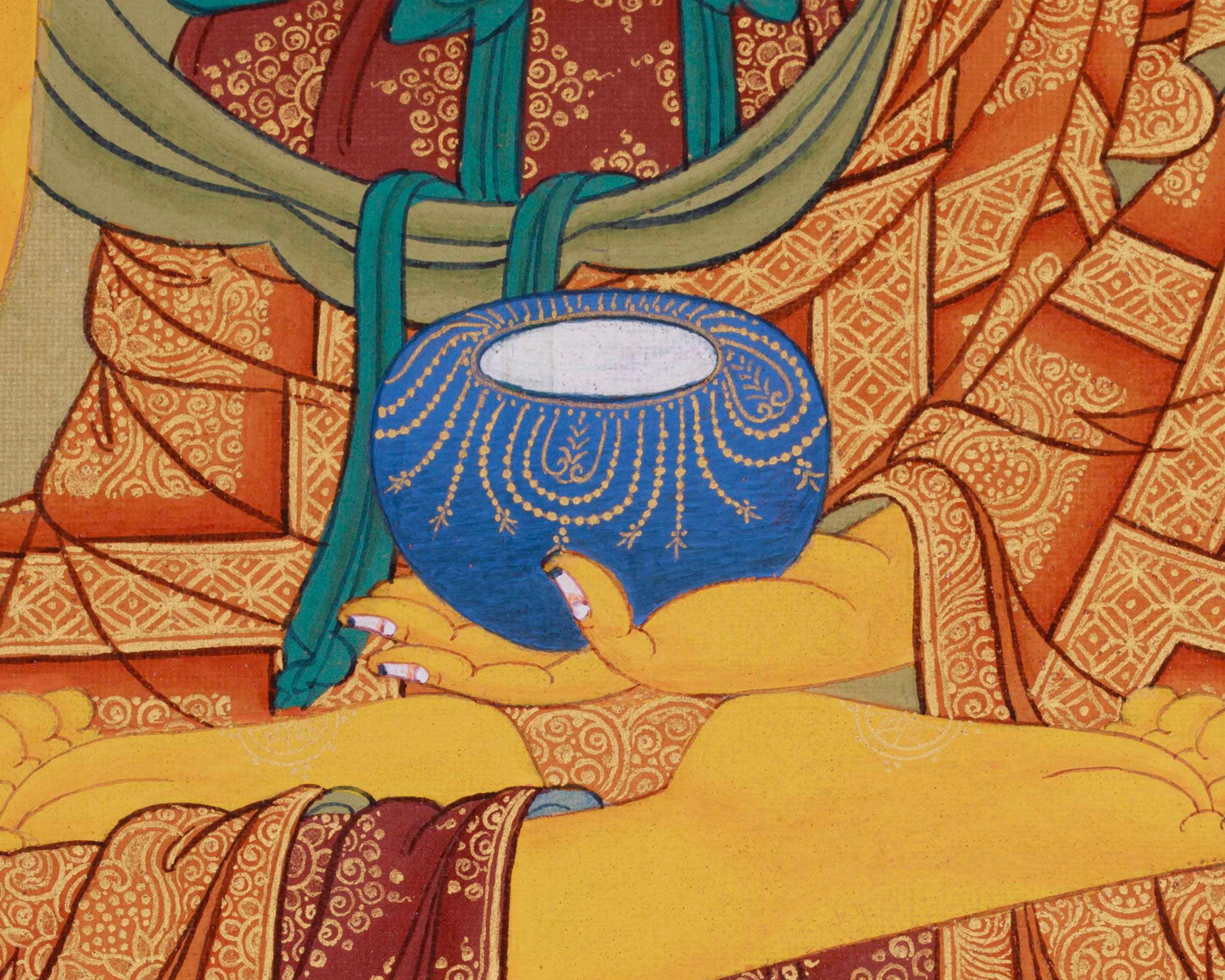 Historical Shakyamuni Buddha Thangka | The Buddha of Enlightenment