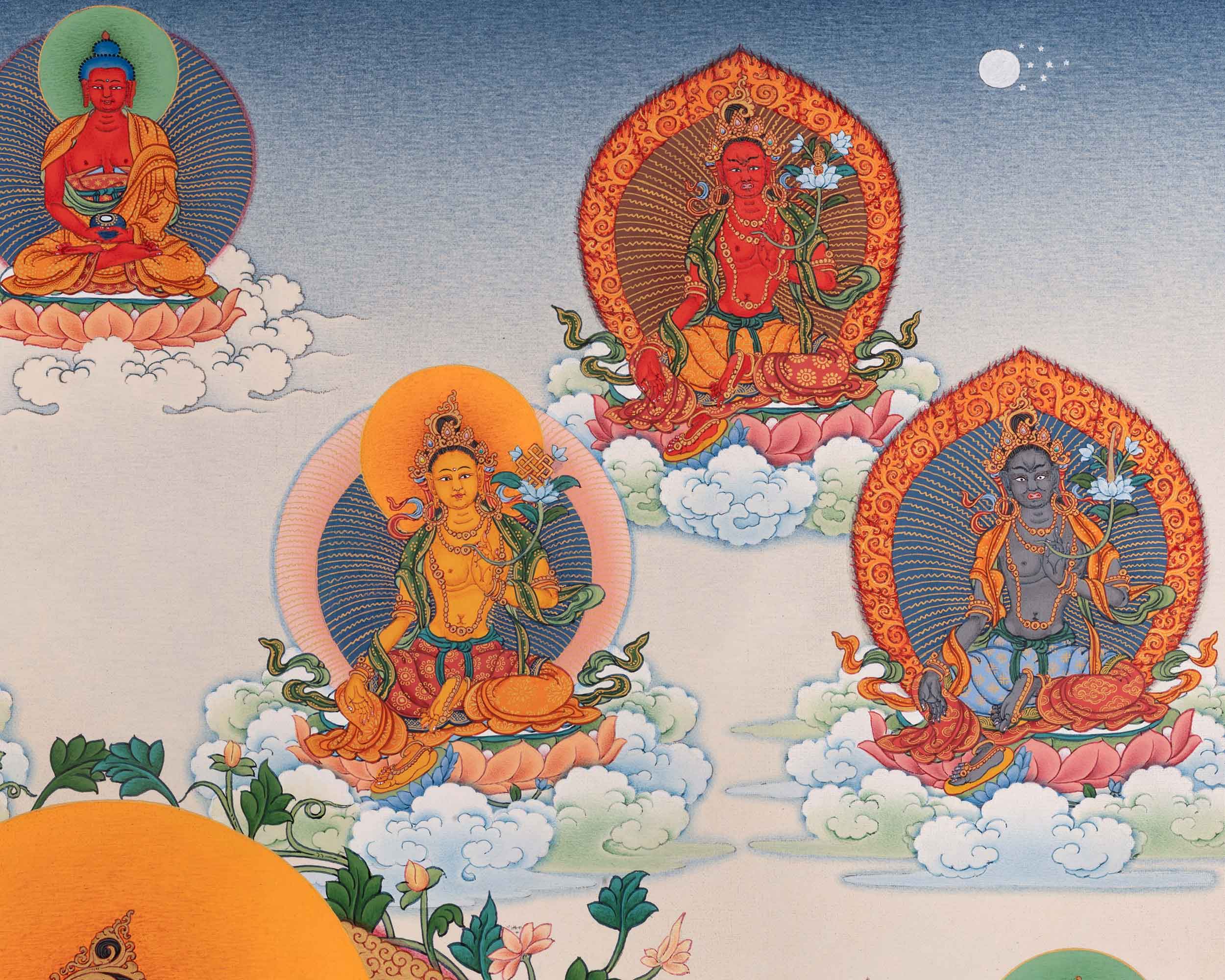 21 Tara Thangka | Deity of Compassion, Female Buddha | Awakening the Divine Feminine