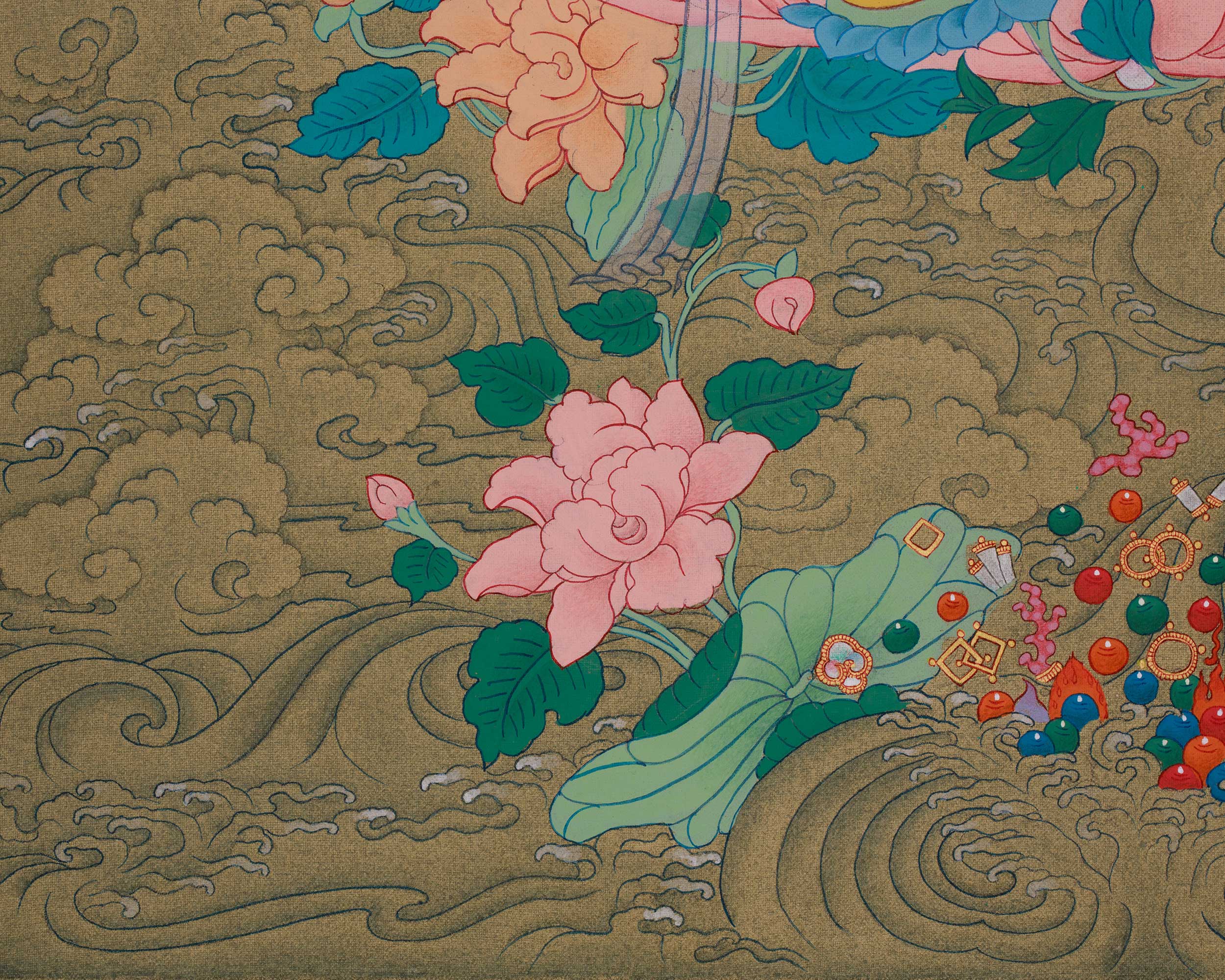 Buddha Art of Green Tara | Deity of Protector and Compassionate Savior