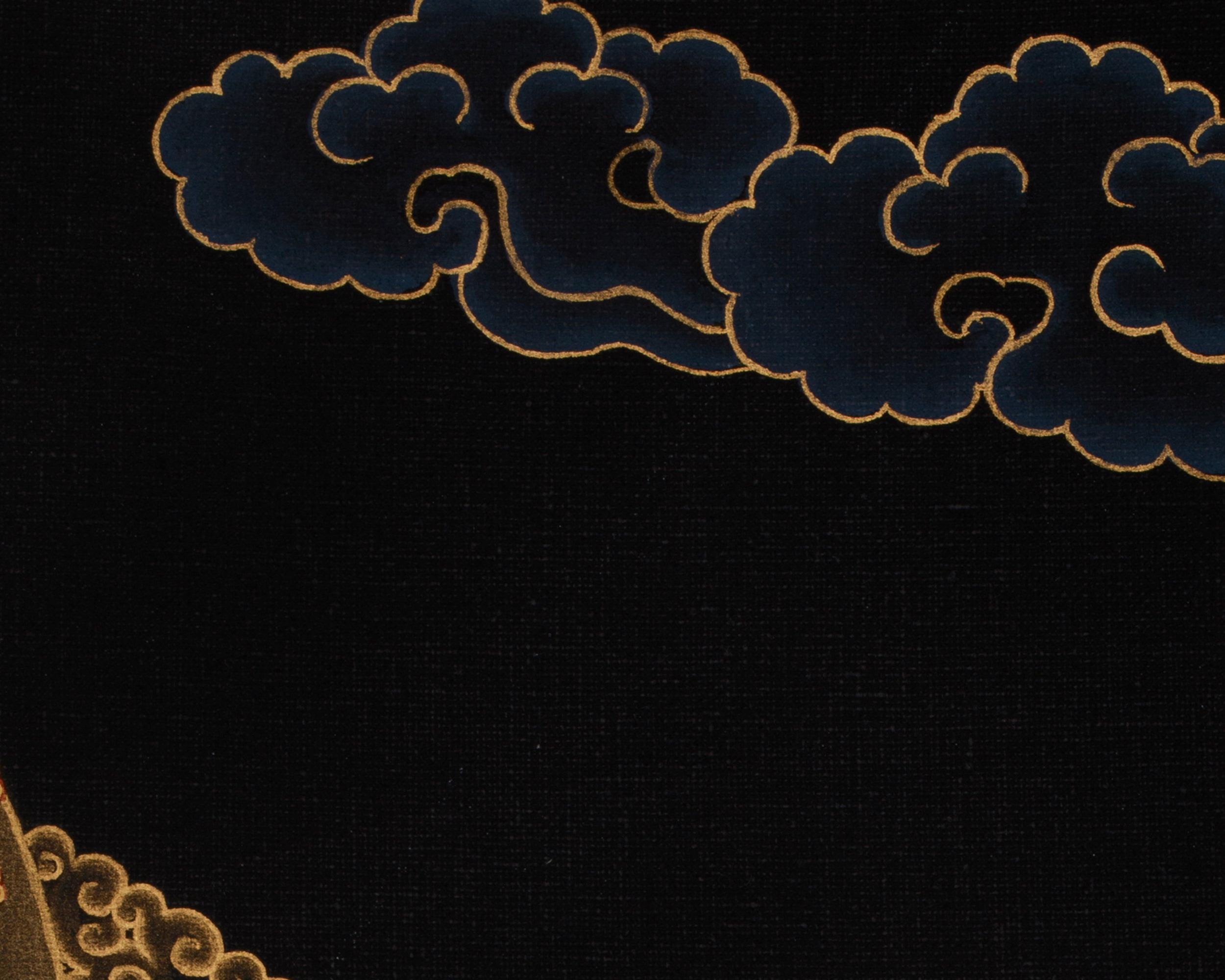 Hand-Painted Guru Rinpoche Thangka | Embodiment of Wisdom and Compassion