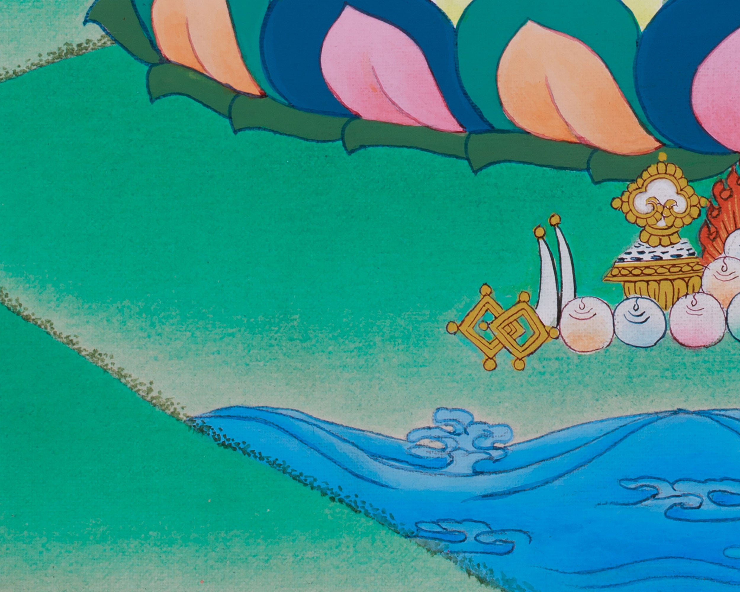 Manjushri Wisdom Artwork | Bodhisattva of Clarity, Insight, and Enlightenment