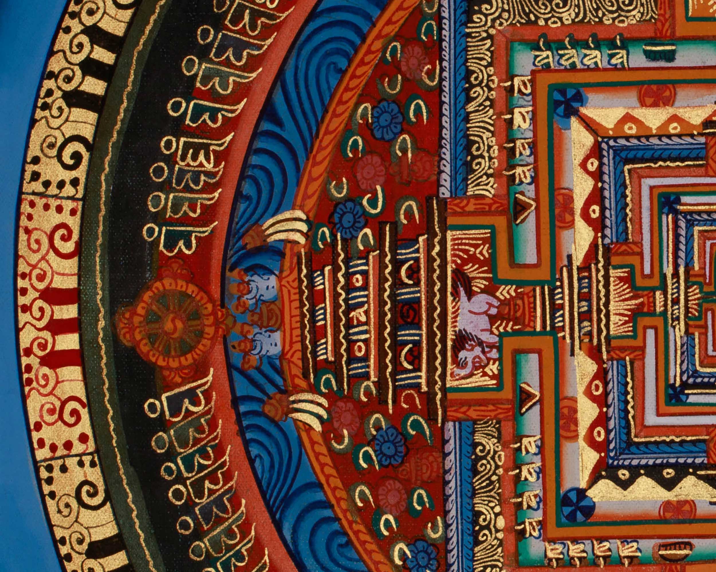 Buddhist Kalachakra Meditation Mandala | Enlightenment & Meditation