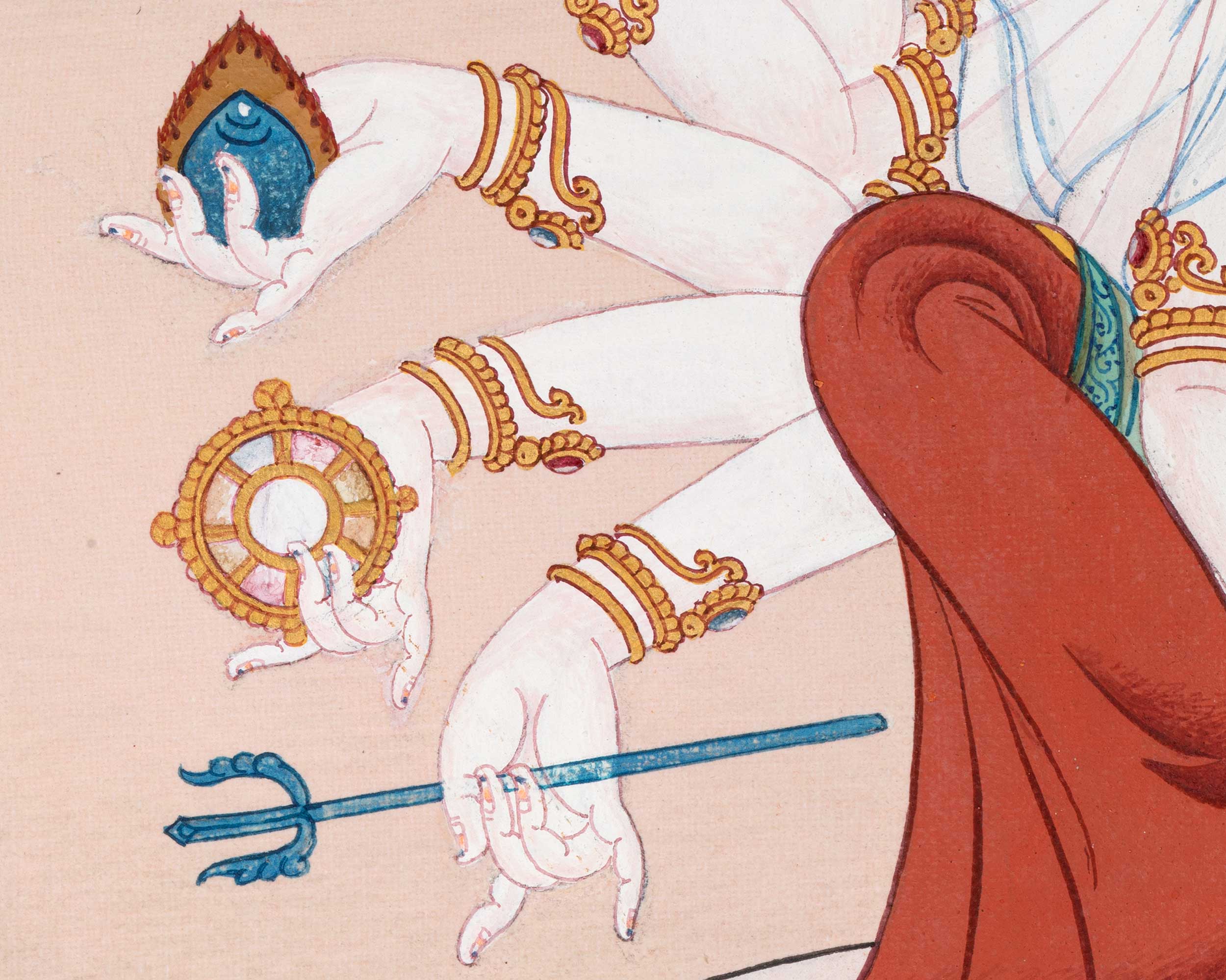 Candrakanti Tara | 21 Tara of Surya Gupta Thangka