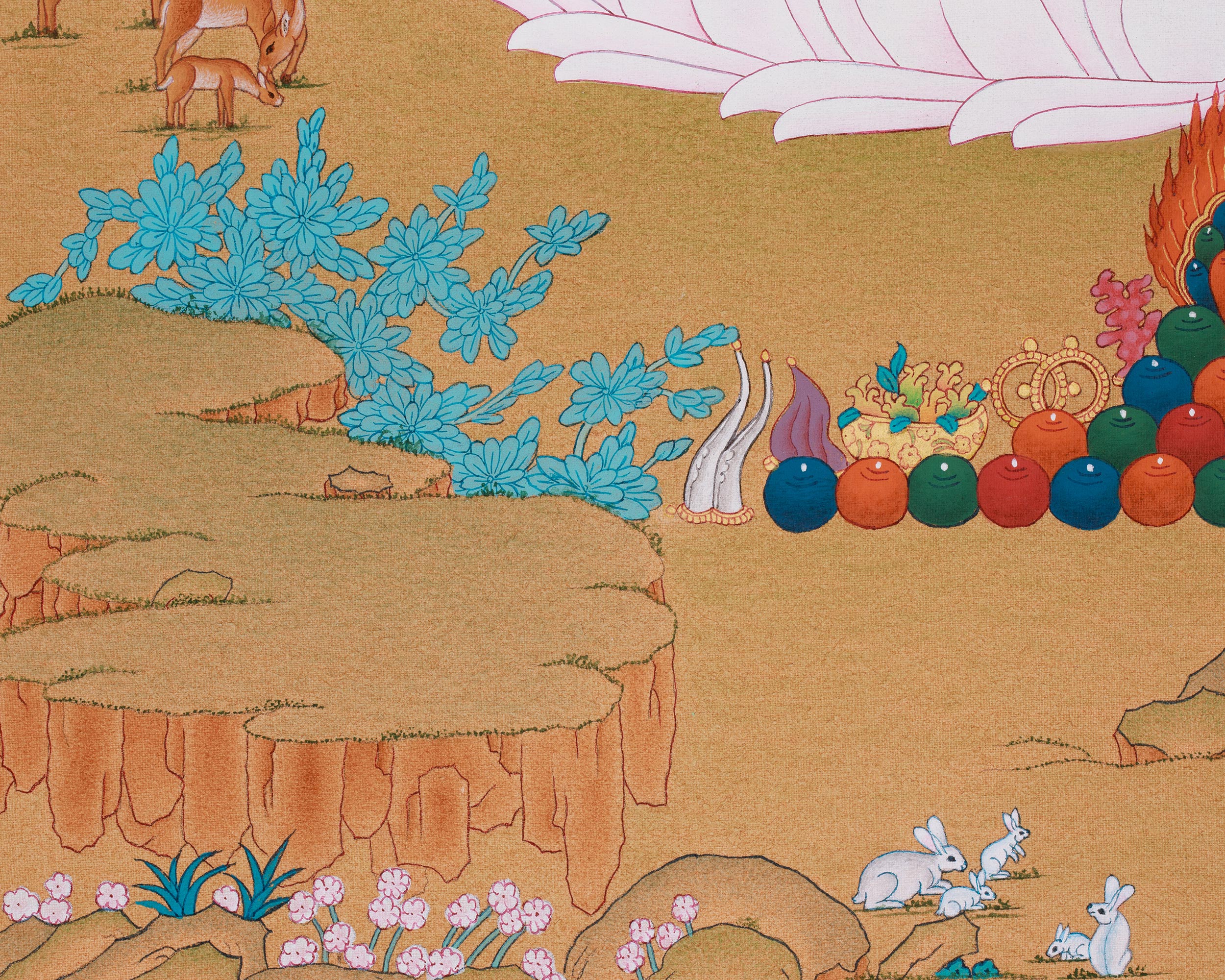 Bodhisattva Chenrezig Painting | Lord of Compassion and Protector of All Beings