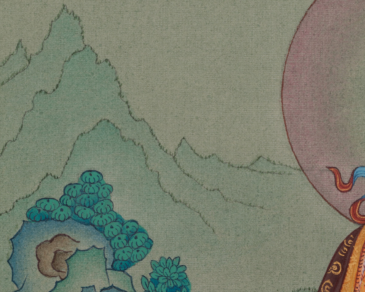 Guru Rinpoche Master of Vajrayana | Second Buddha | Lotus-Born Deity