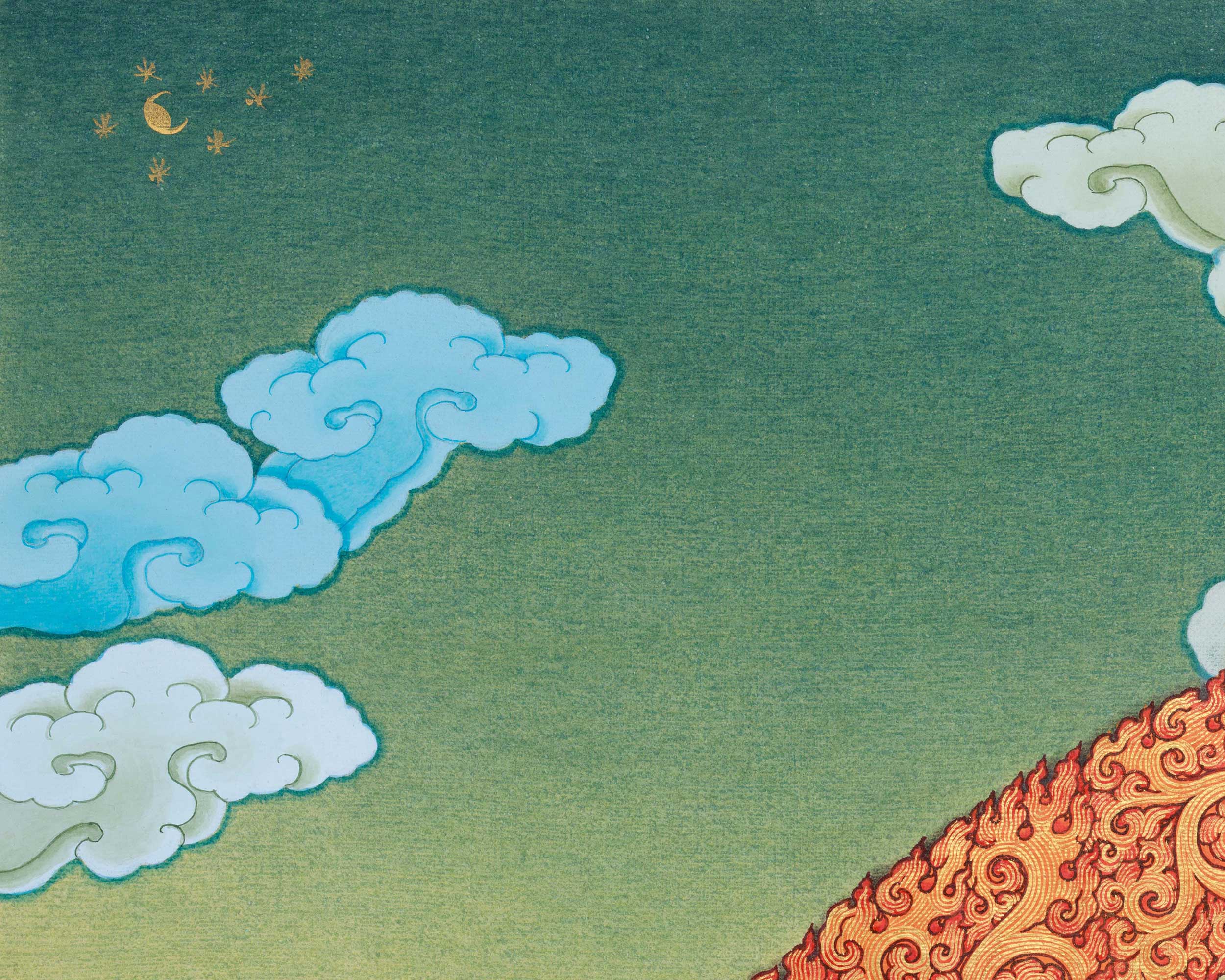 Hand Painted Hevajra Thangka | Himalayan Wrathful Wall Decor | Tibetan Deity