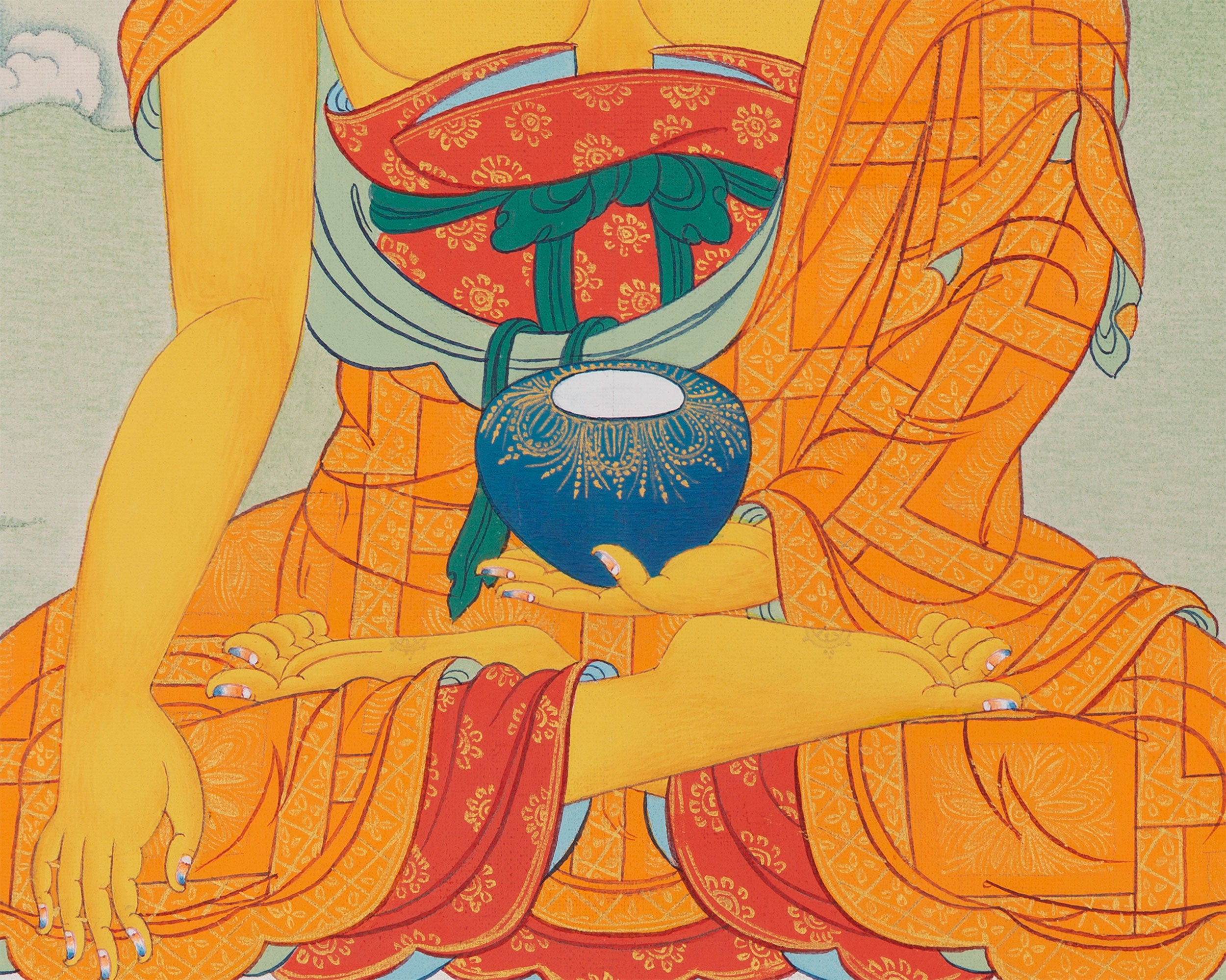 High-Quality Shakyamuni Buddha Print | Historical Buddha of Enlightenment