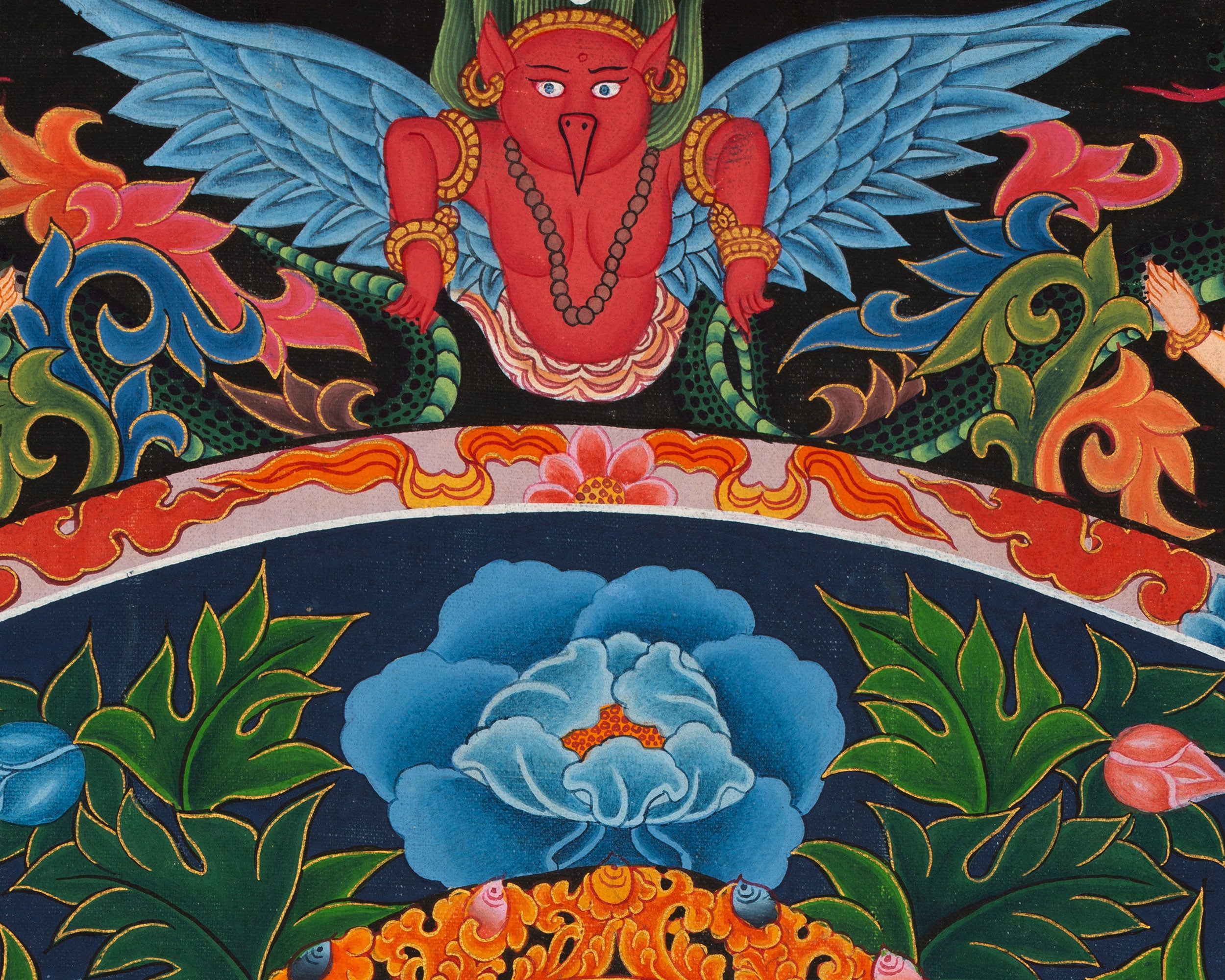 White Tara Artwork | Sacred Symbol of Healing and Longevity