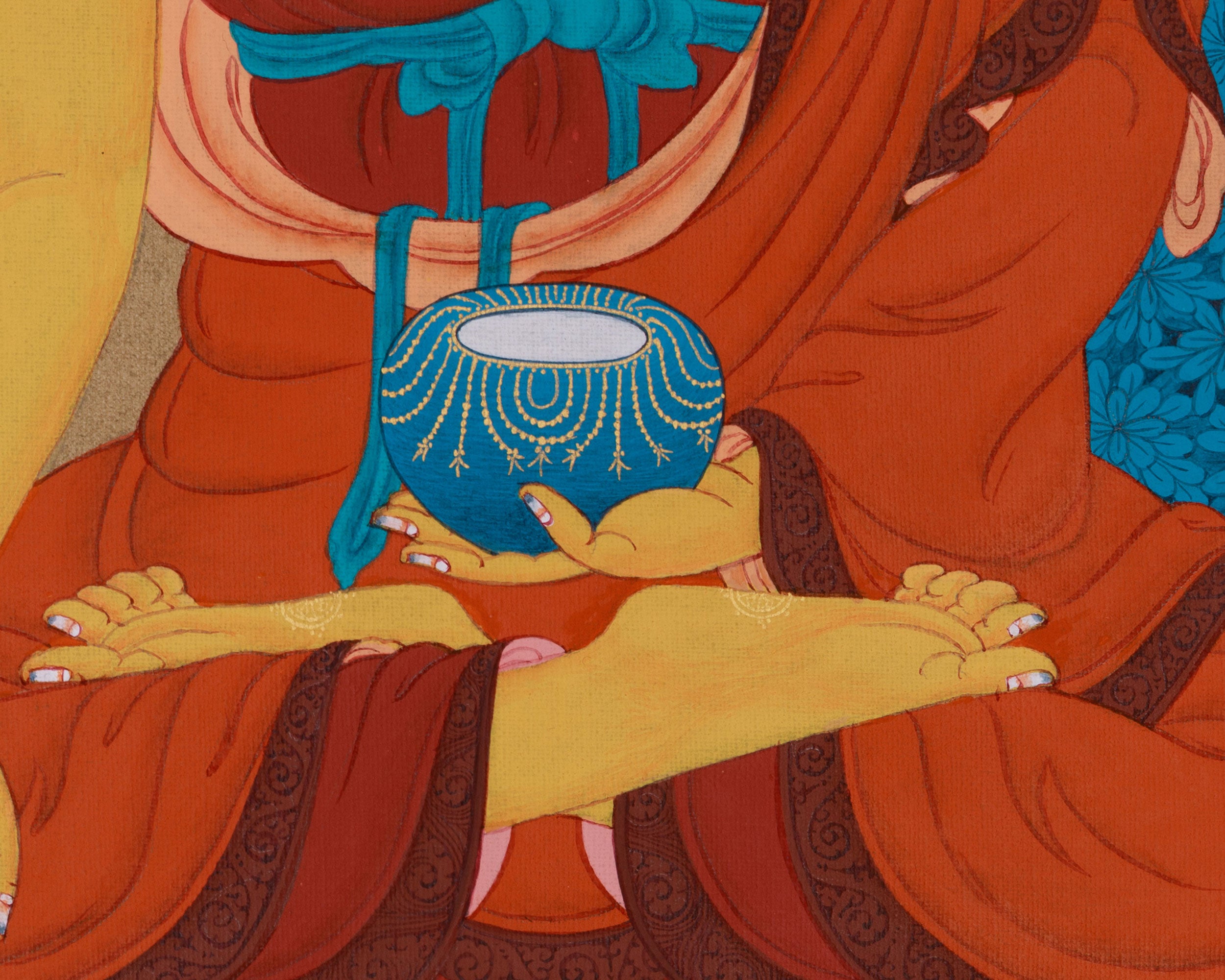 Enlighten Buddha Shakyamuni Thangka | Enlightenment & the Path to Nirvana