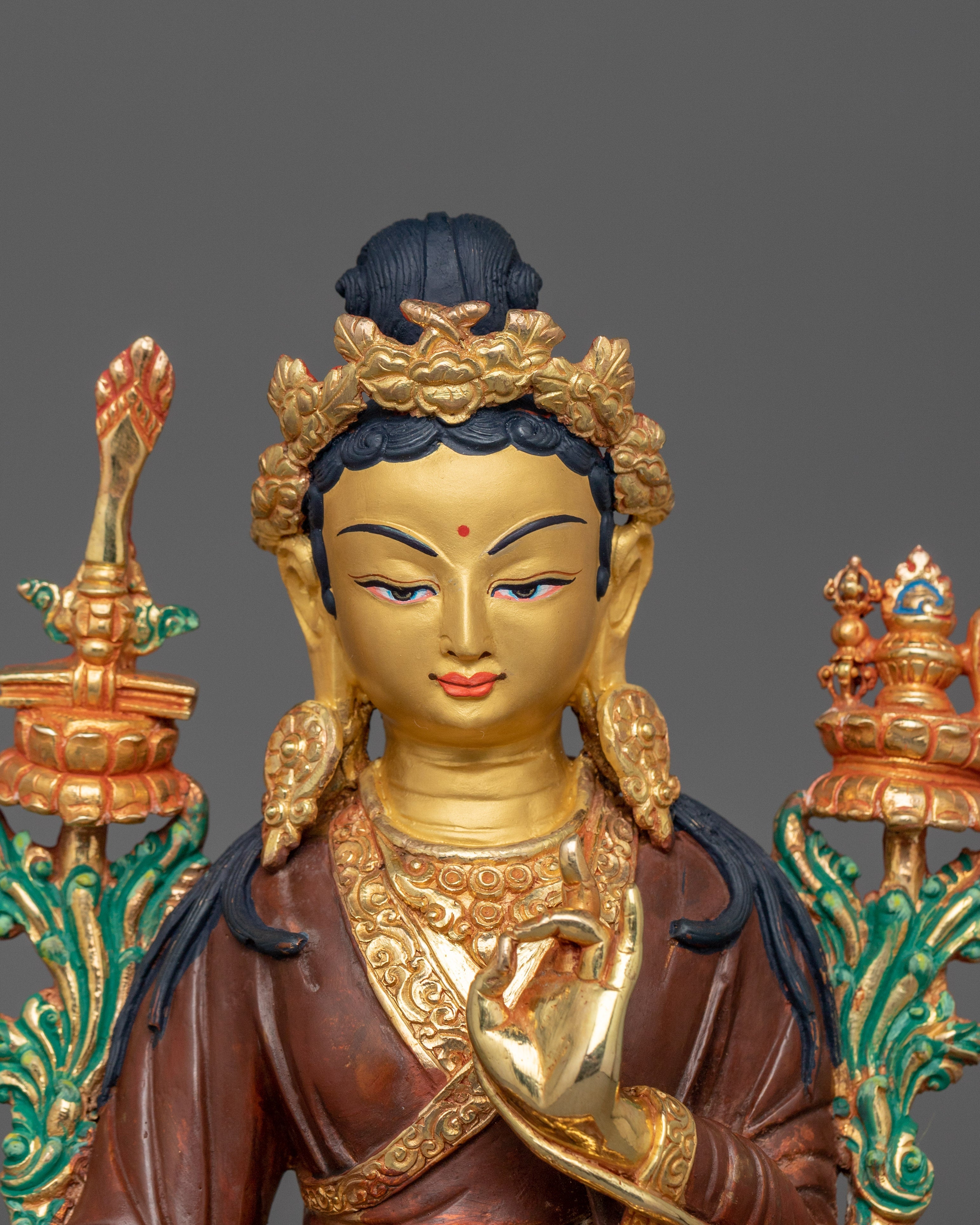 Tibetan Statue of Yuthok Yoten Gonpo | Traditional Artwork