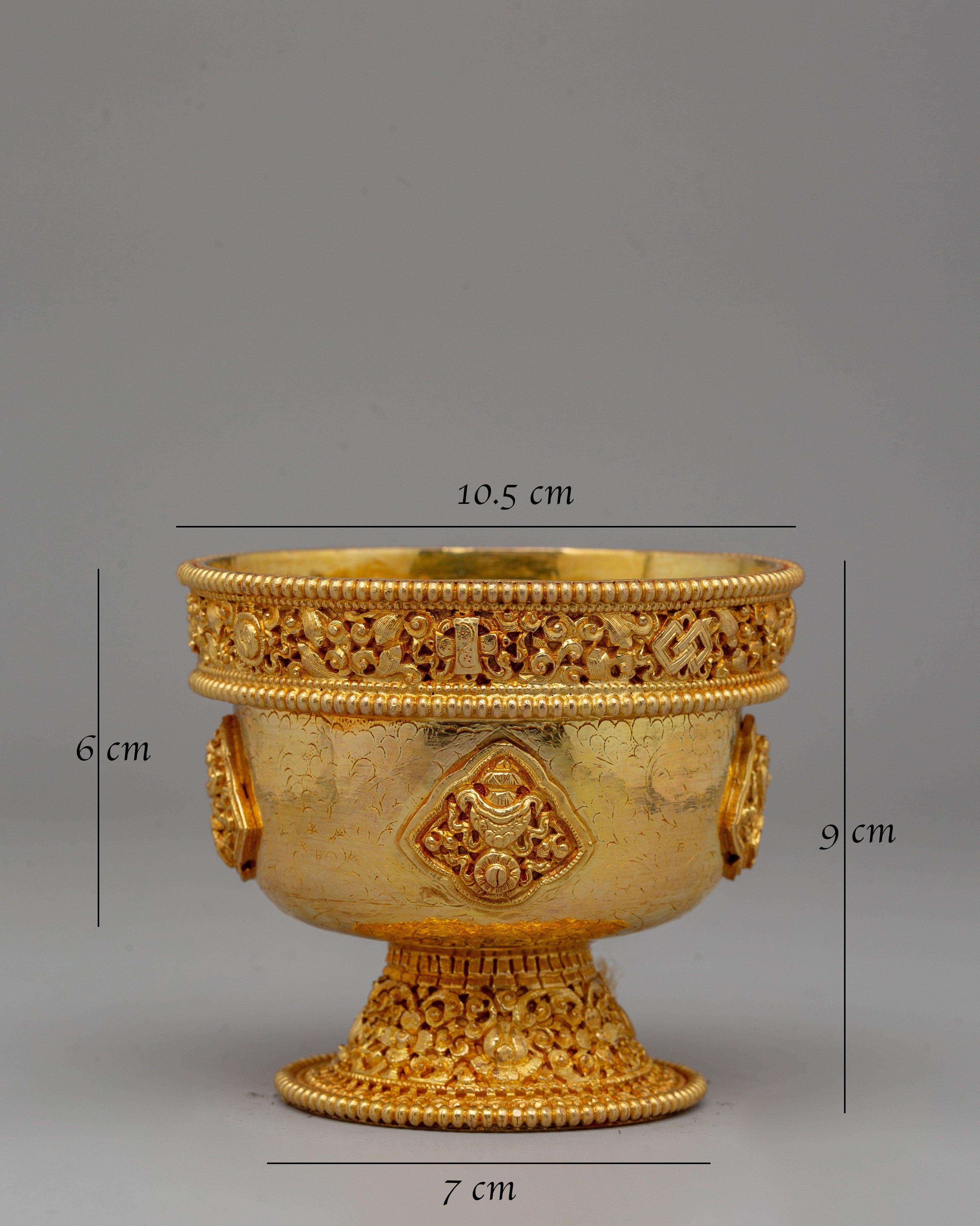 Water Offering Bowls (Ting) | Sacred Addition to Buddhist Shrines