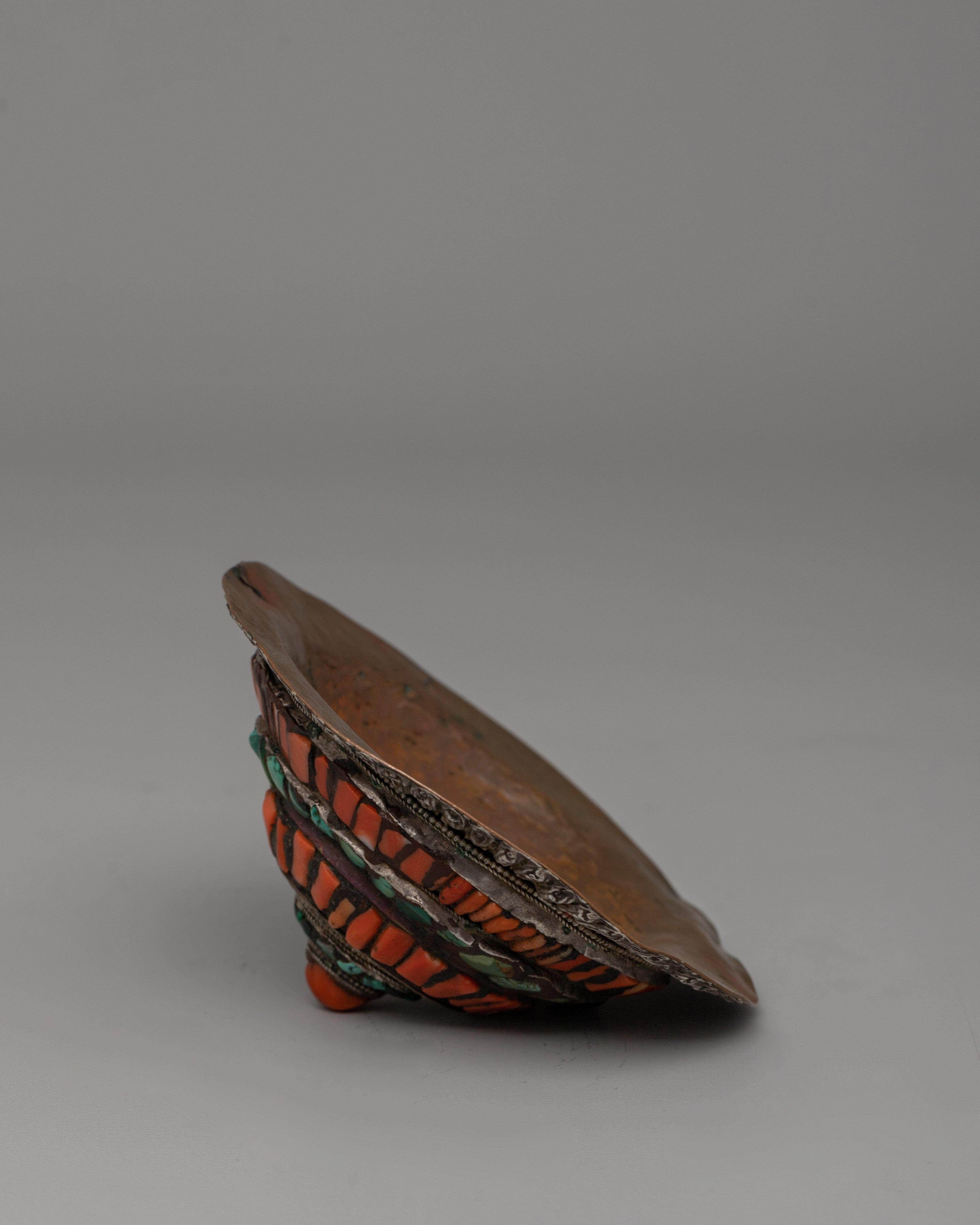 Tibetan Ceremonial Headgear | Authentic Himalayan Ceremonial Crown Piece