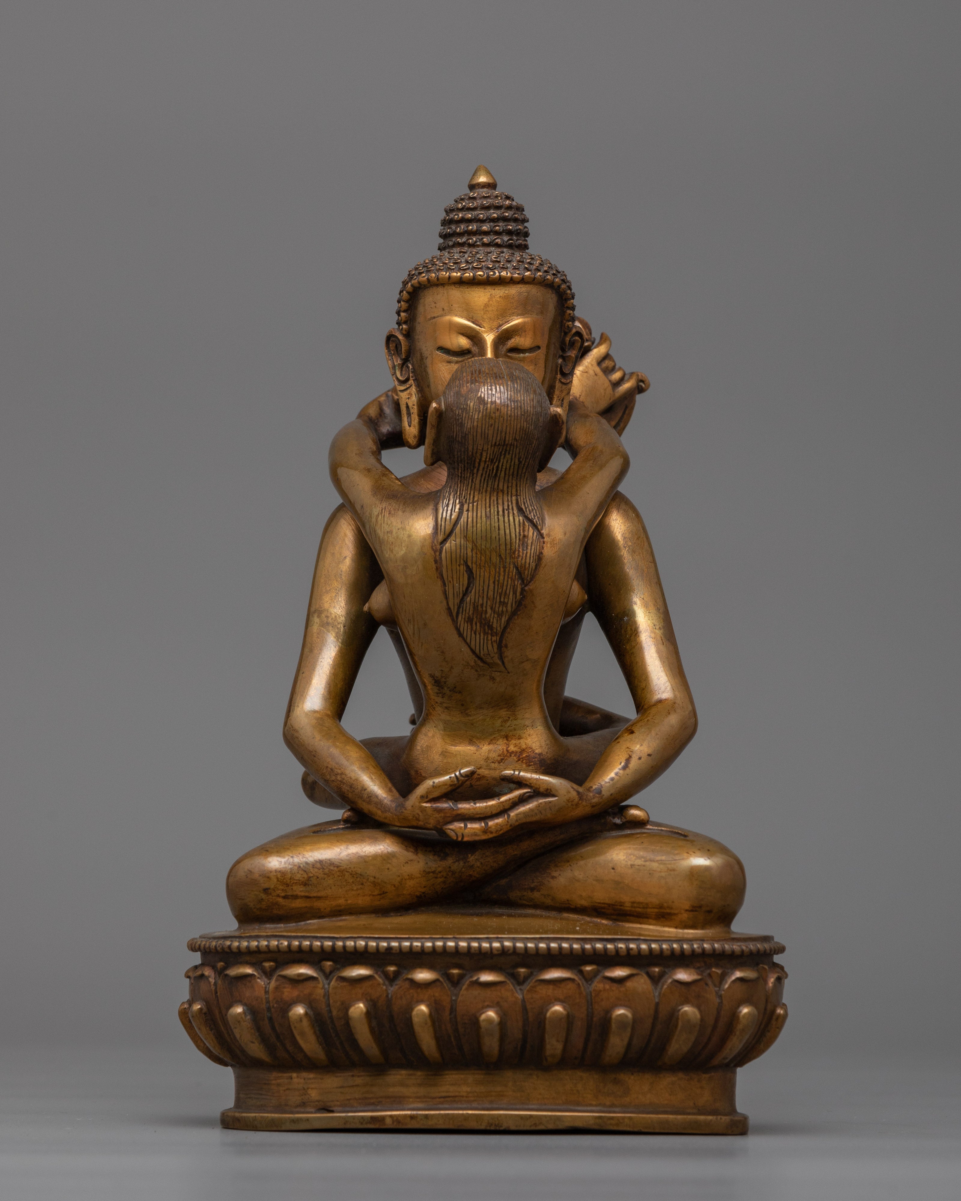 samantabhadra-and-consort-together statue
