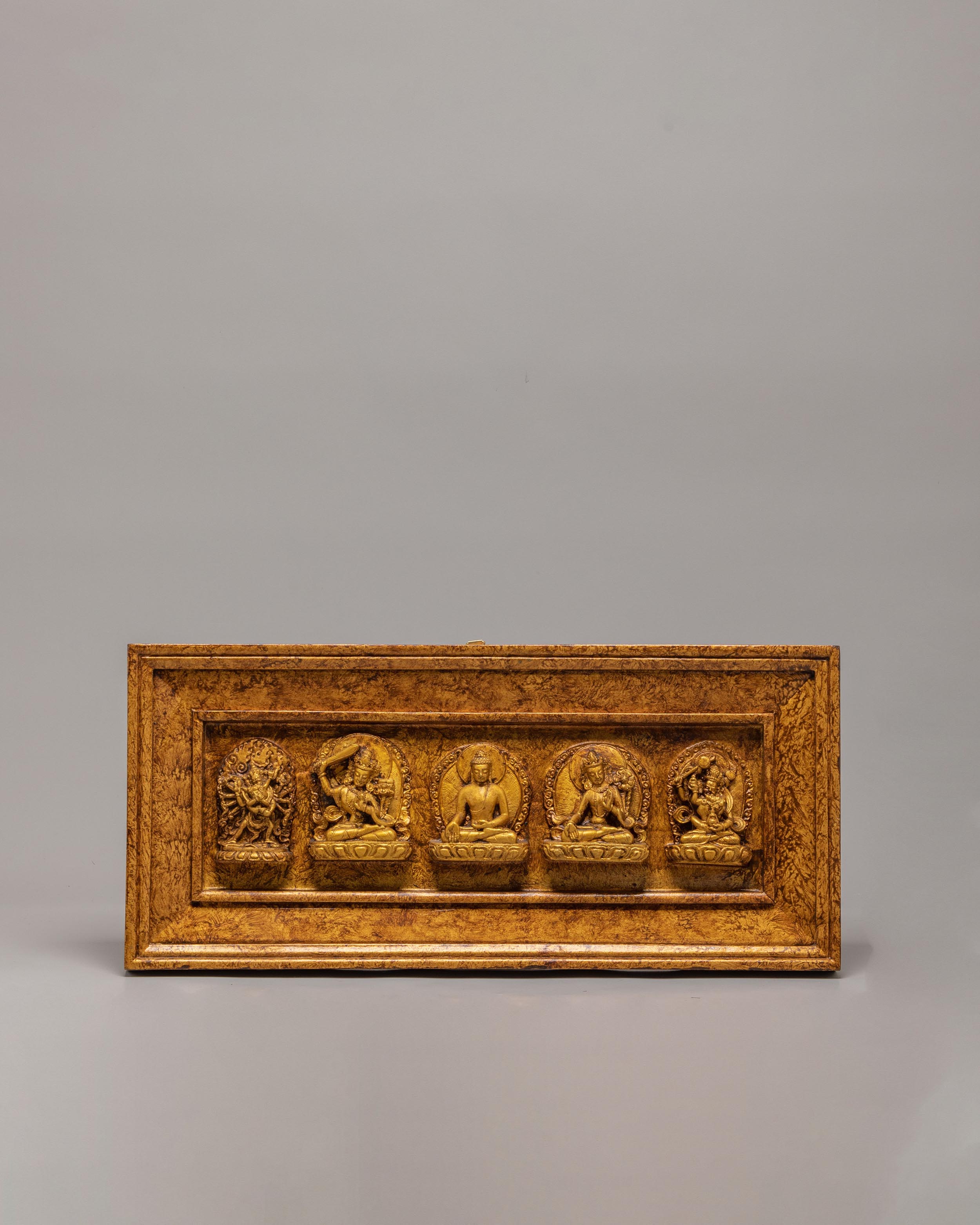 Handmade Wall Hanging with Meditational Deities