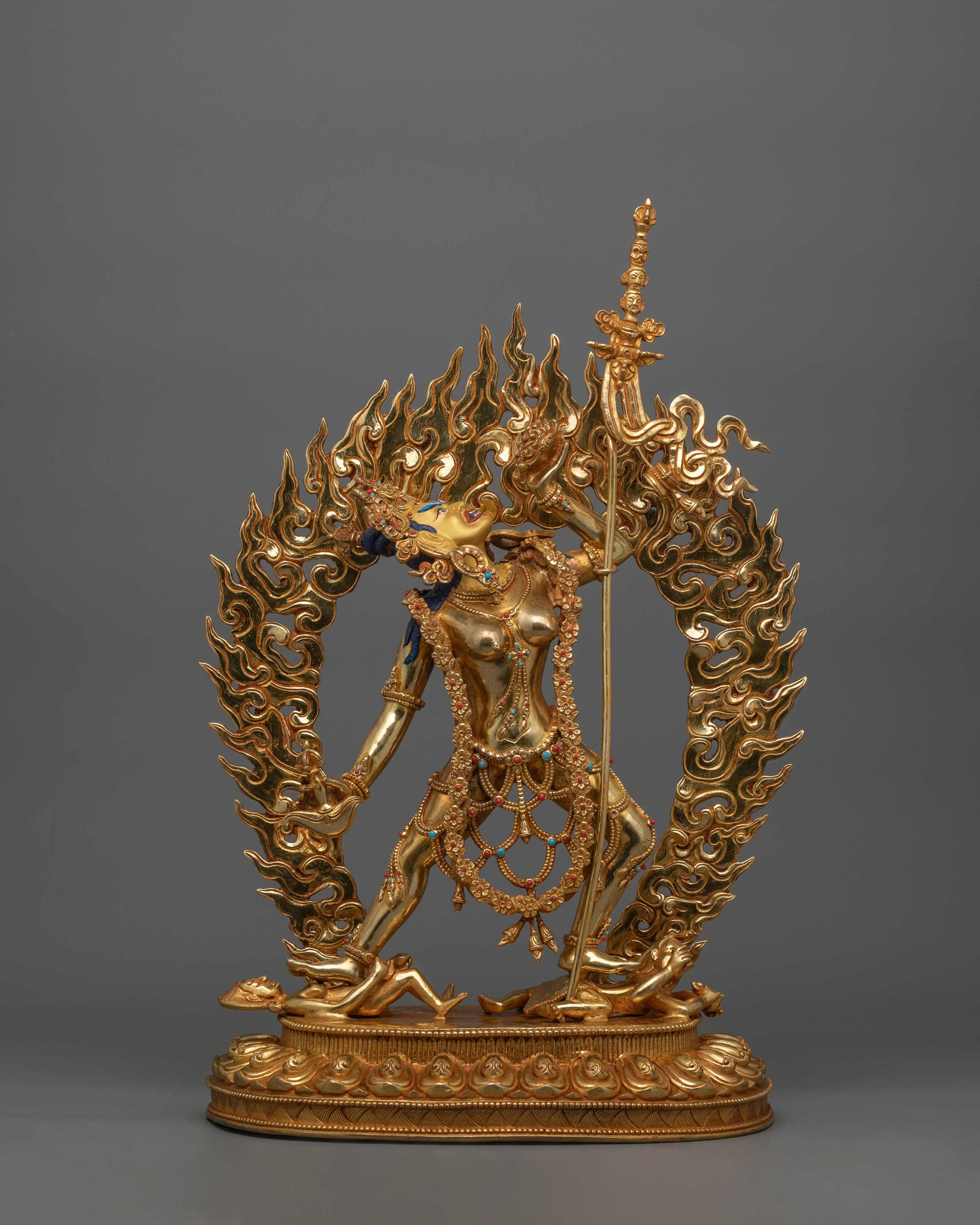 24k-gold-gilded-vajrayogini statue