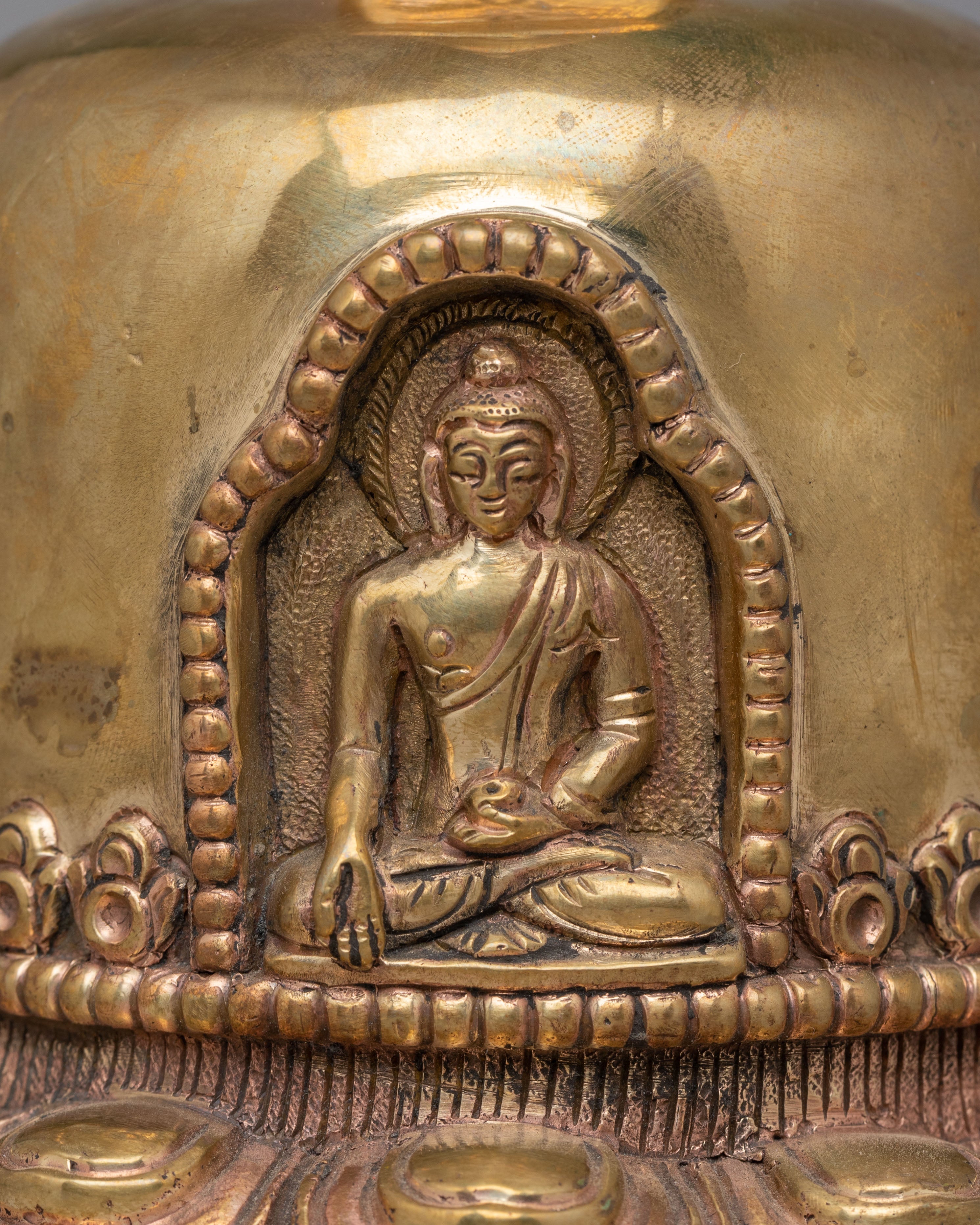 Traditional Chorten Kora | Buddhist Prayer Wheel for Meditation and Rituals