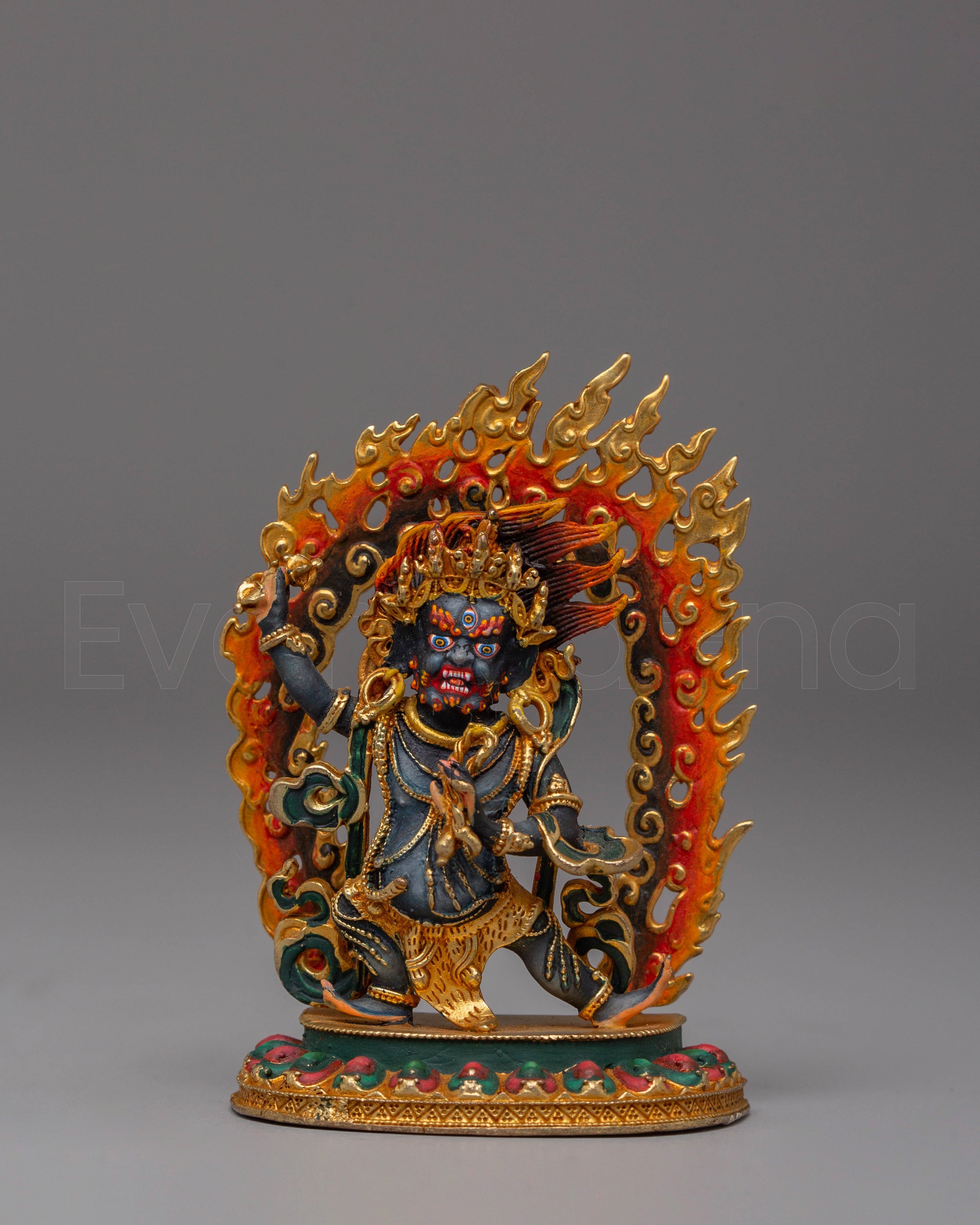 Handcrafted Vajrapani Bodhisattva Sculpture