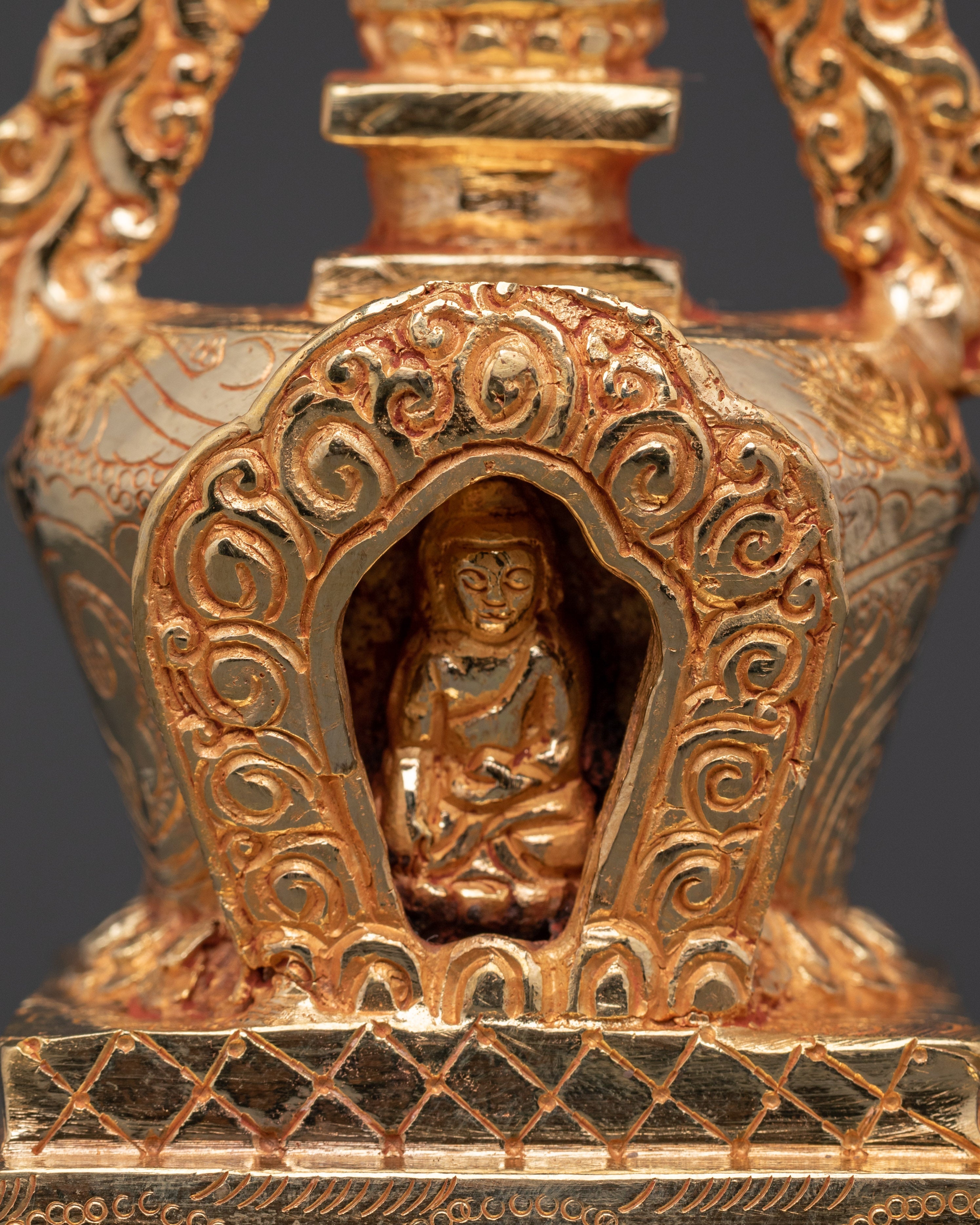 Stupa Sculpture | Tibetan Altar Statue