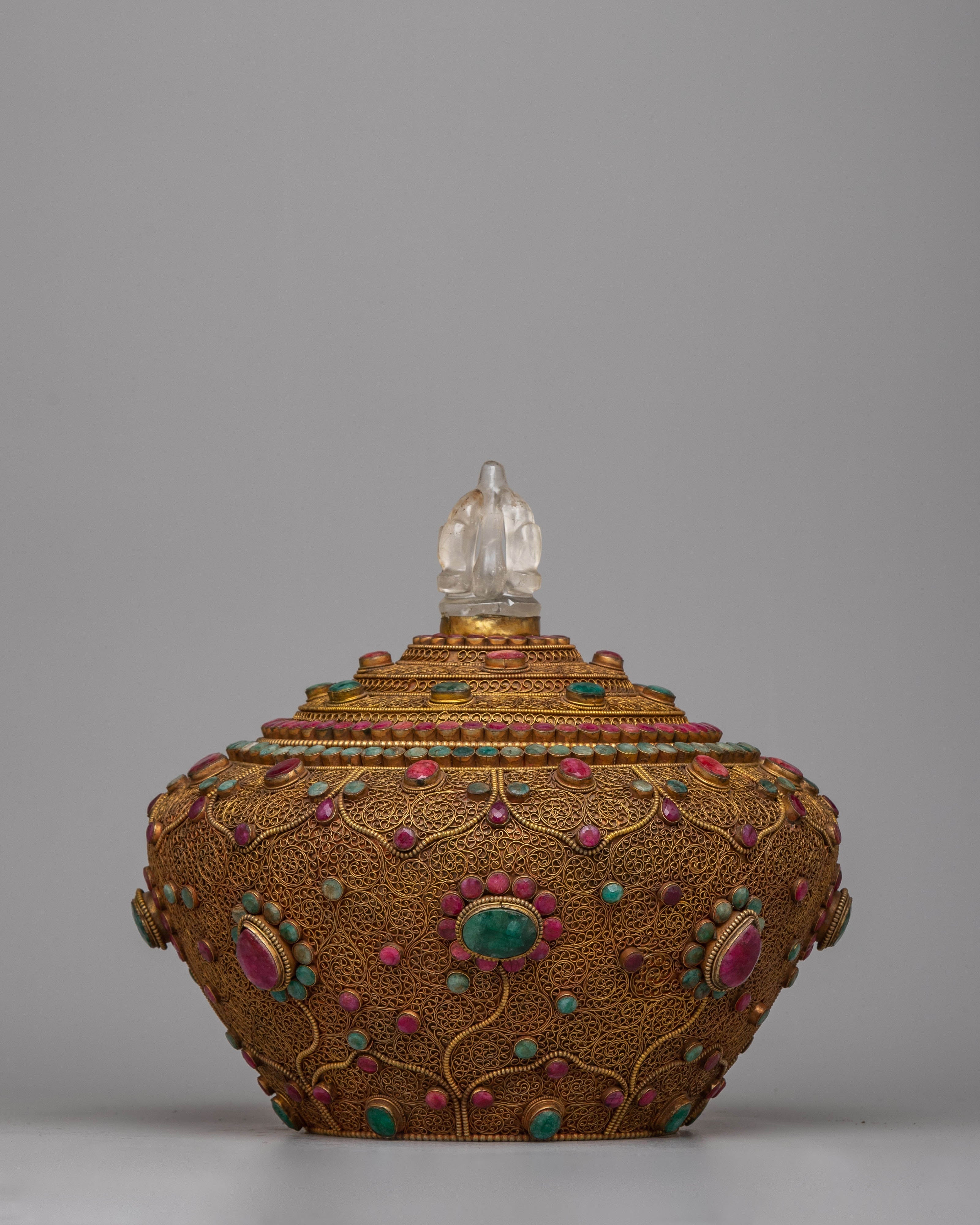 Tibetan Rice Bowl Pot | Symbolizing Nourishment and Cultural Richness
