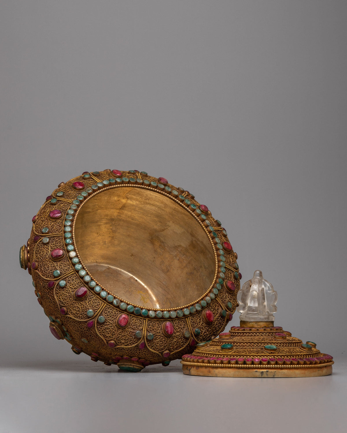 Tibetan Rice Bowl Pot | Symbolizing Nourishment and Cultural Richness