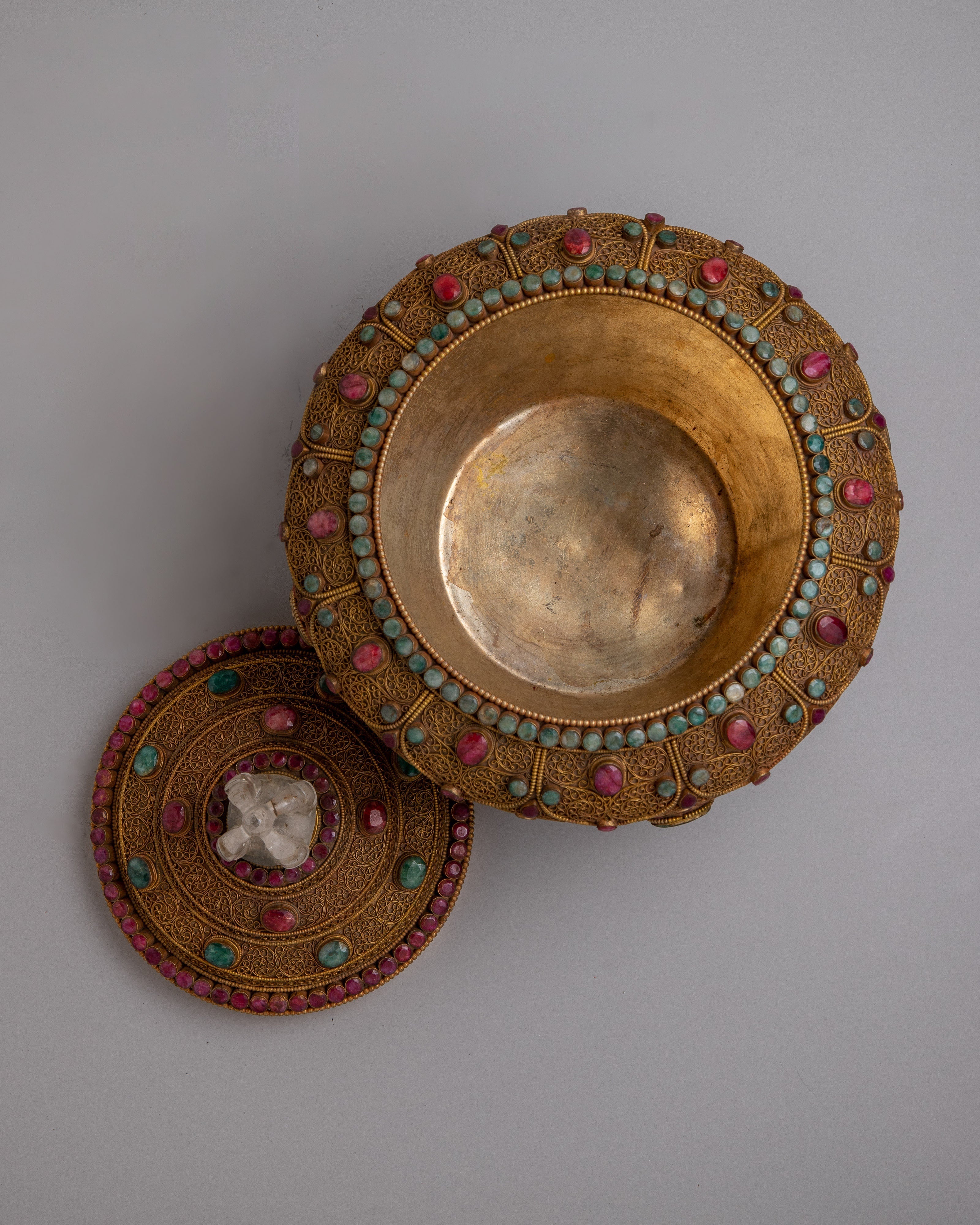 Tibetan Rice Bowl Pot | Symbolizing Nourishment and Cultural Richness