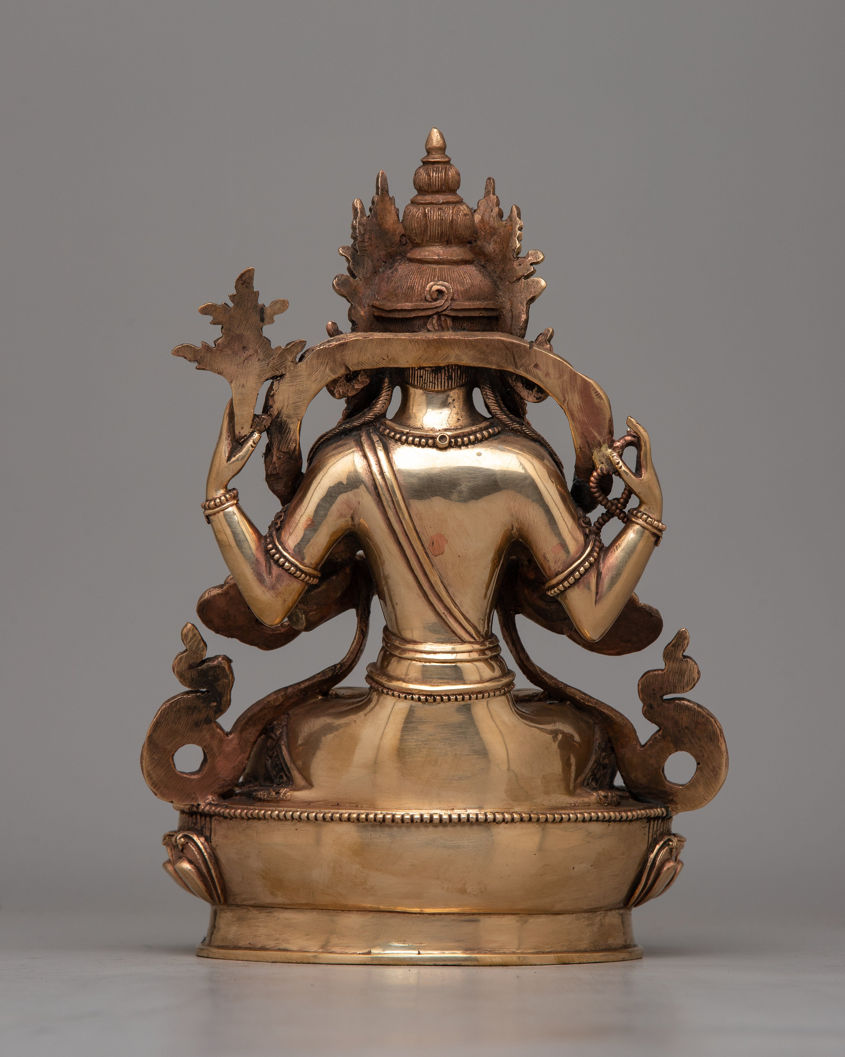 4 Armed Chenrezig Sadhana Statue | Enhancing Spiritual Practice and Devotion