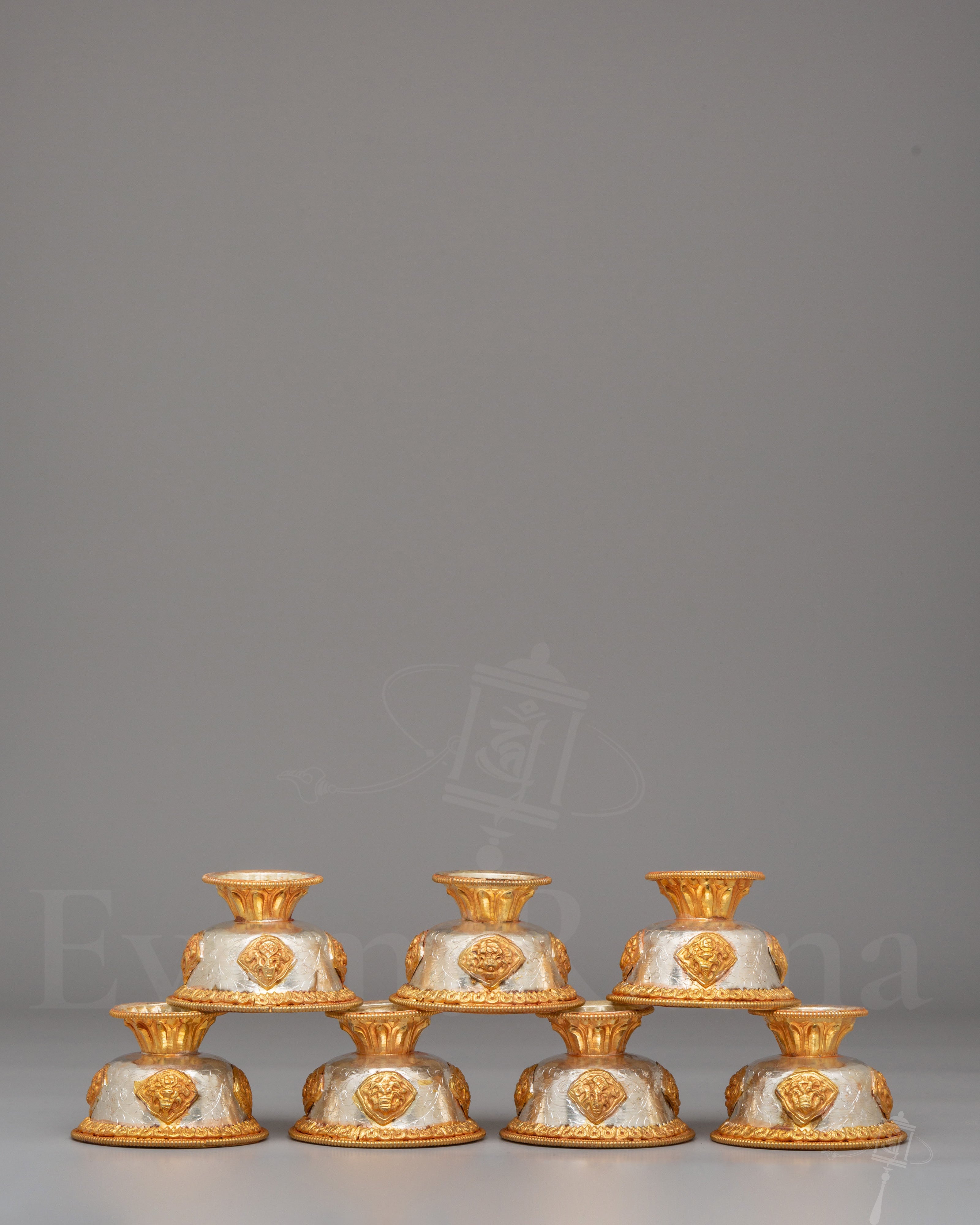 Seven-Bowl Water Offering Set