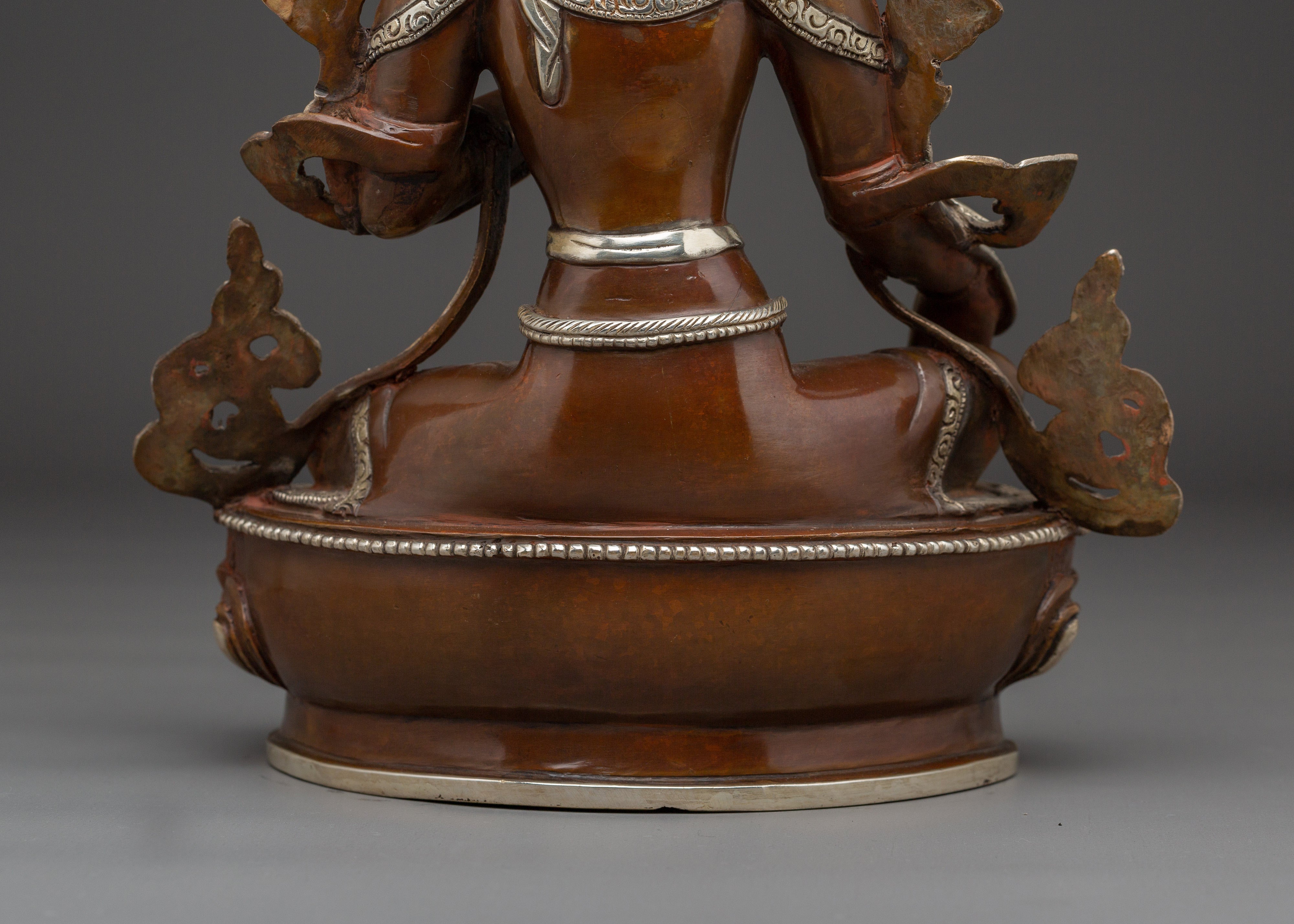 Exquisite Green Tara Artwork | Embodiment of Compassion and Swift Protection